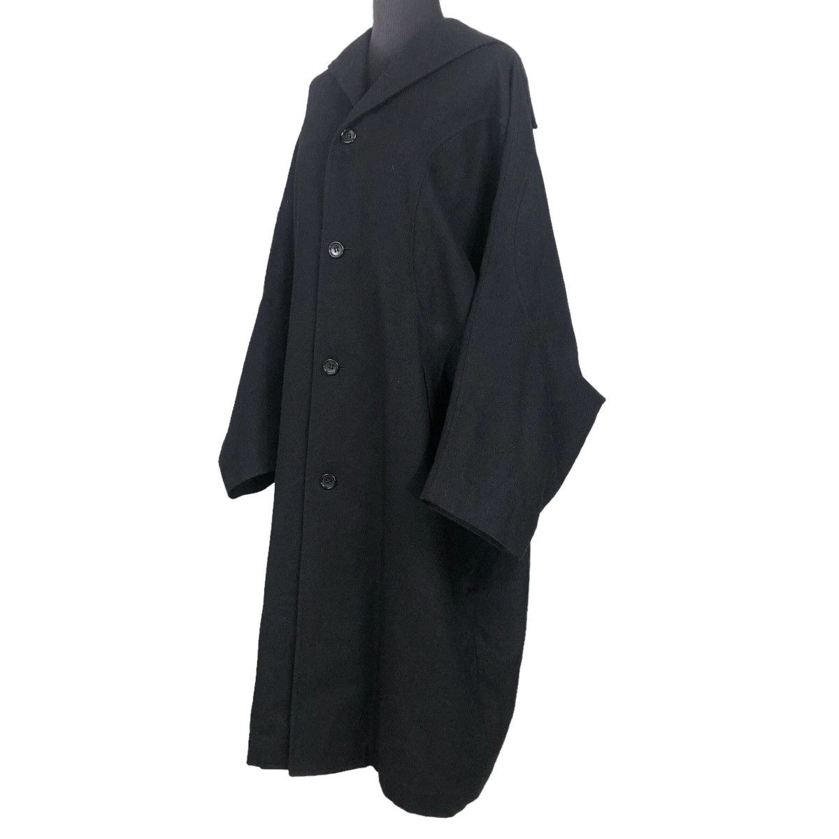 Comme des Garcons Vintage Comme Des Garcons 1991 A/W Runway Dolman Sleeve Coat Size M / US 6-8 / IT 42-44 - 3 Thumbnail