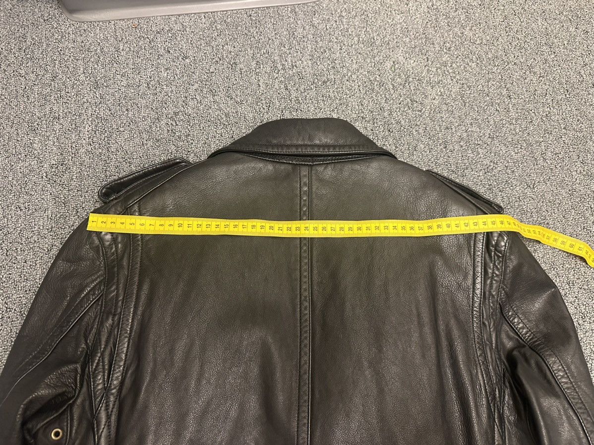 Burberry Prorsum Burberry Prorsum ss11 long leather biker jacket Size US L / EU 52-54 / 3 - 8 Thumbnail