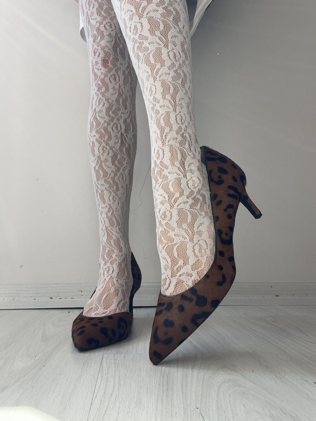 Banana Republic Banana Republic hair calf heels Size US 8.5 / IT 38.5 - 3 Thumbnail