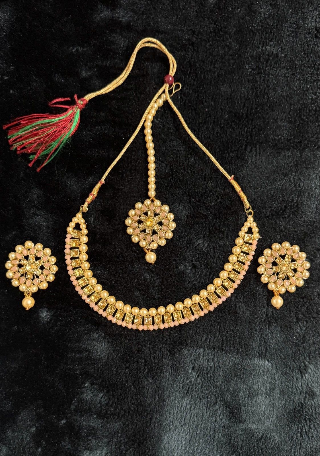 Other Regal Kundan Pearl Choker Set Size ONE SIZE - 4 Thumbnail