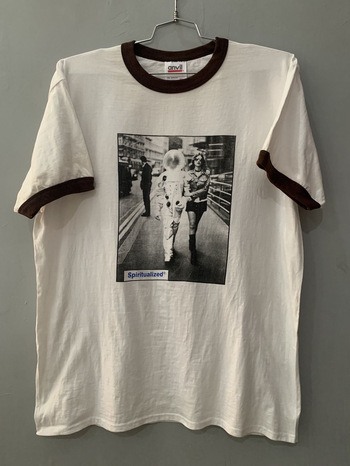 image of Band Tees x Vintage Spiritualized Ladies And Gentlemen Glow In Dark in Navy, Men's (Size Large)