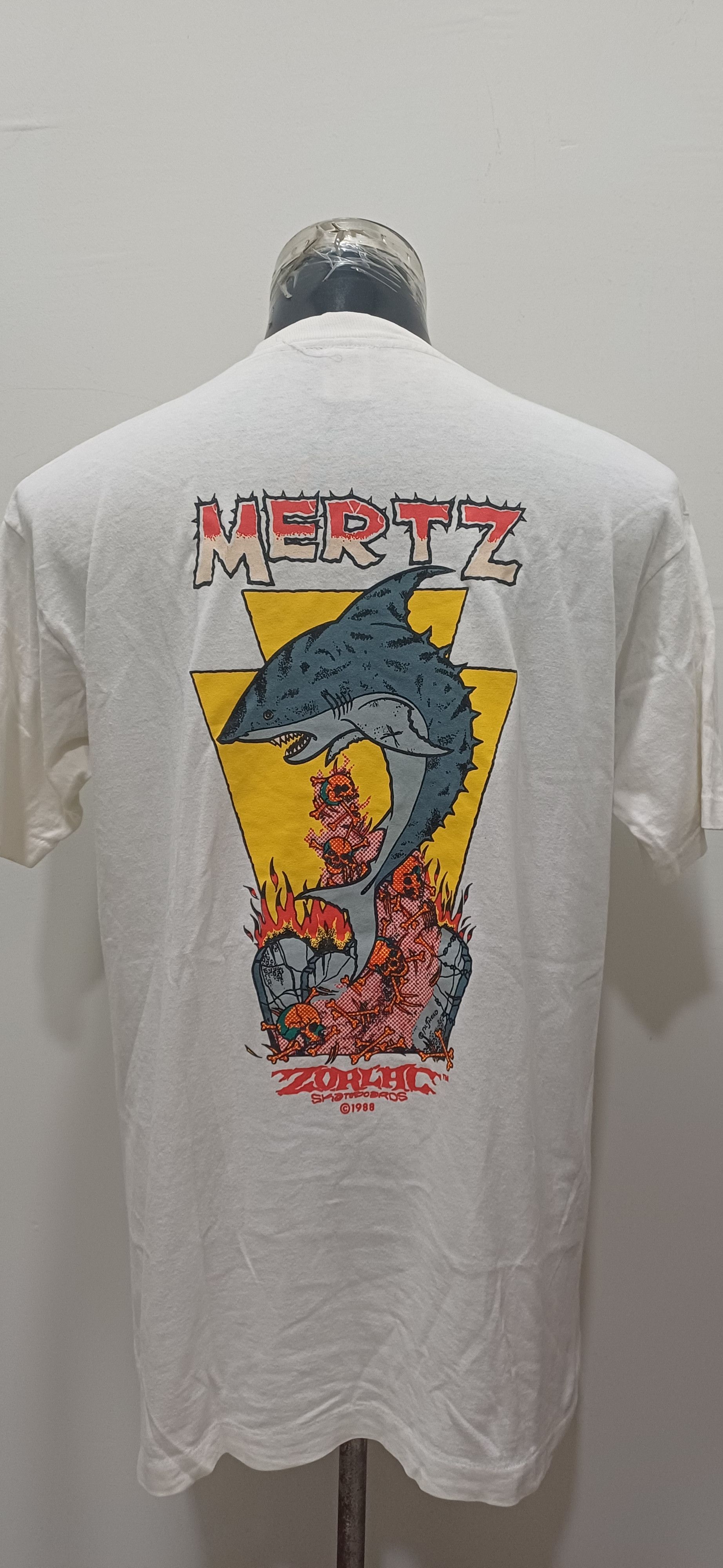 Vintage Vintage 80's Zorlac skateboard shirt | Grailed