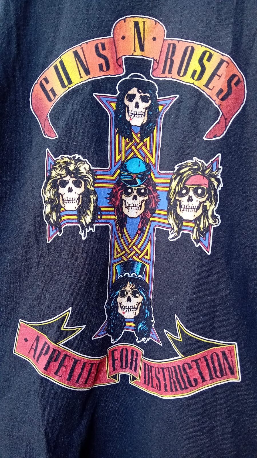 Band Tees Guns'n' Roses Appetite For Destruction Double Sided tee M Size US M / EU 48-50 / 2 - 4 Thumbnail