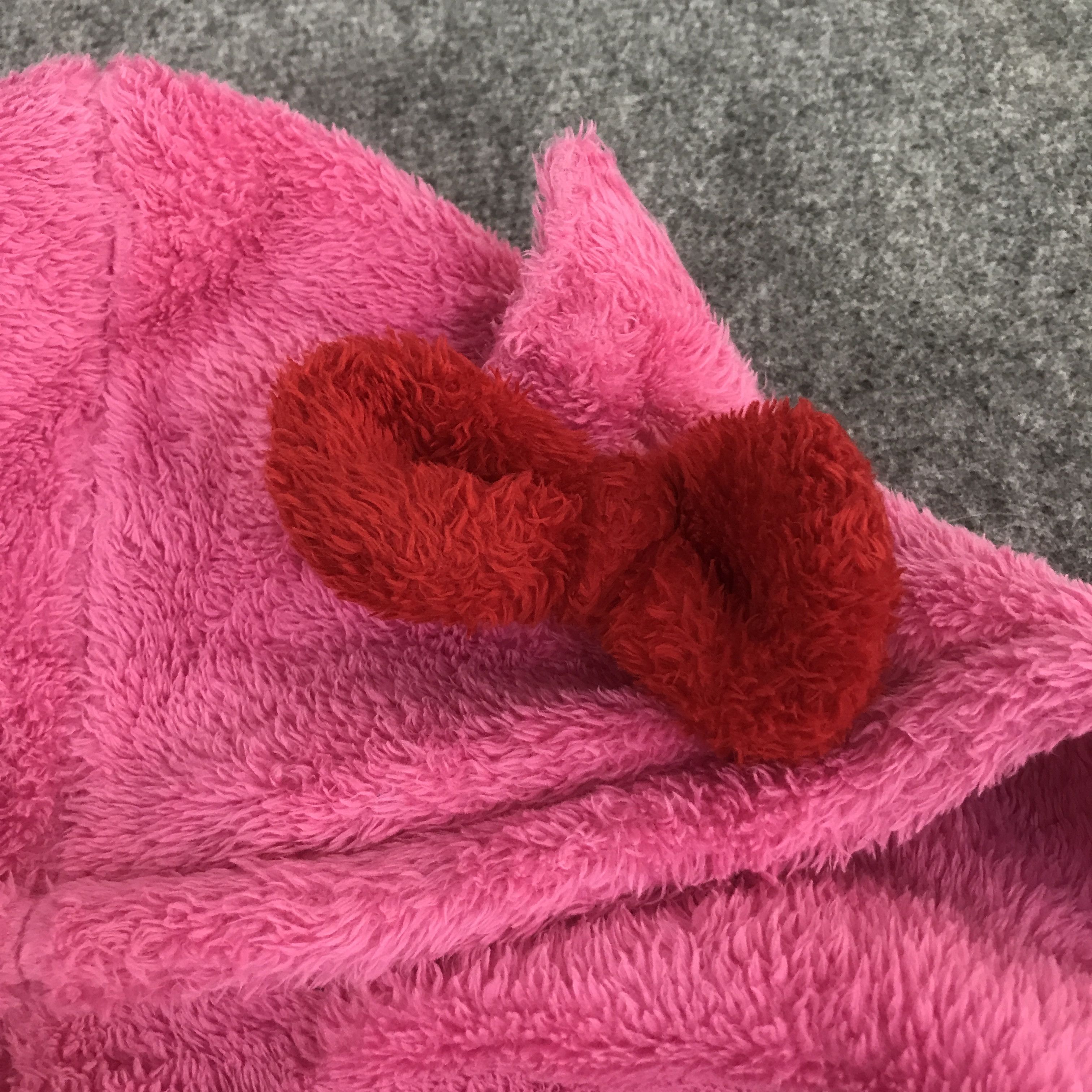 Japanese Brand HELLO KITTY SHERPA PINK HOODIE JACKET K127B9 Size L / US 10 / IT 46 - 9 Thumbnail