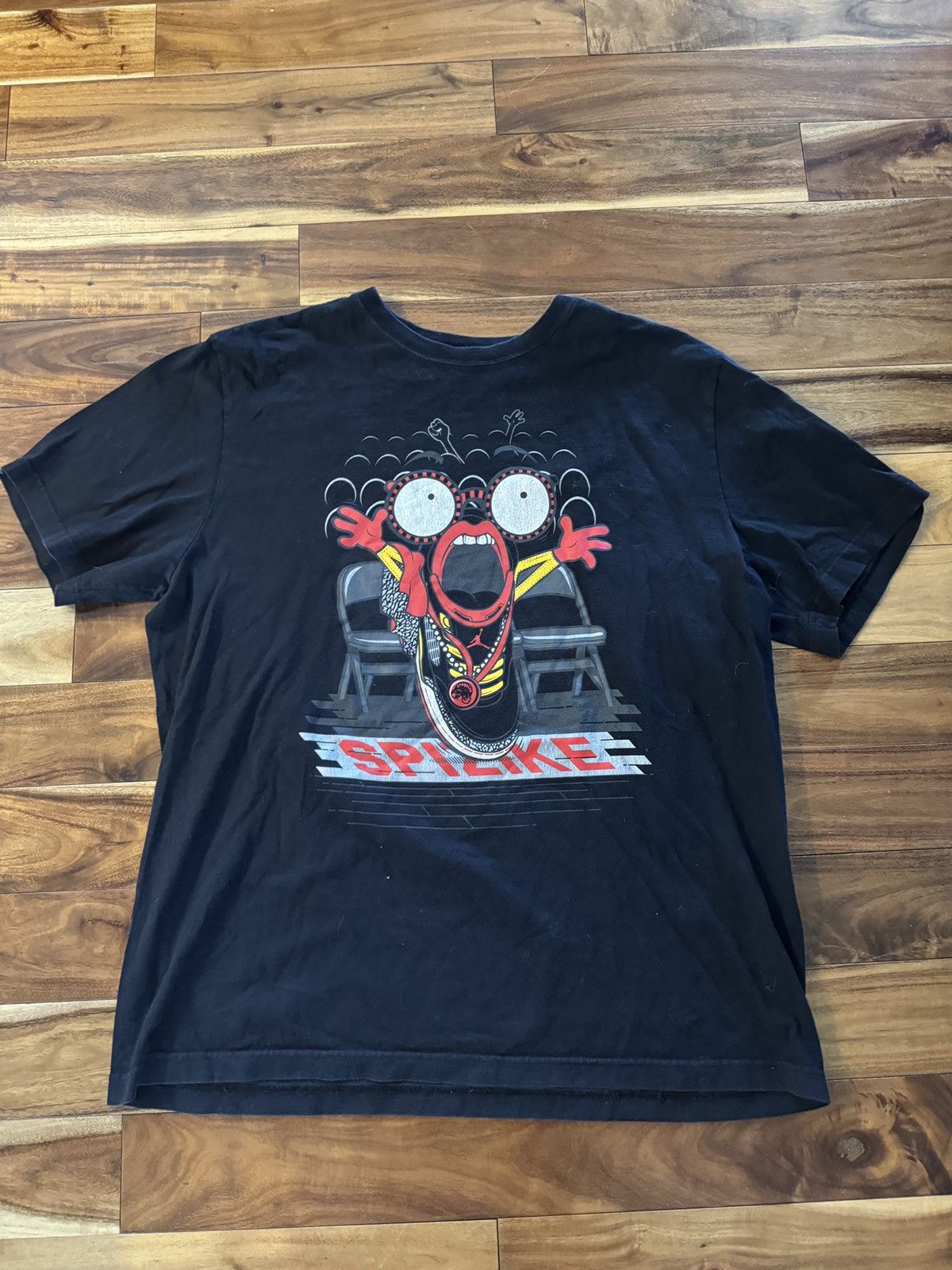 Jordan Brand × Vintage Vintage Jordan splice t shirt Size US XL / EU 56 / 4 - 1 Thumbnail