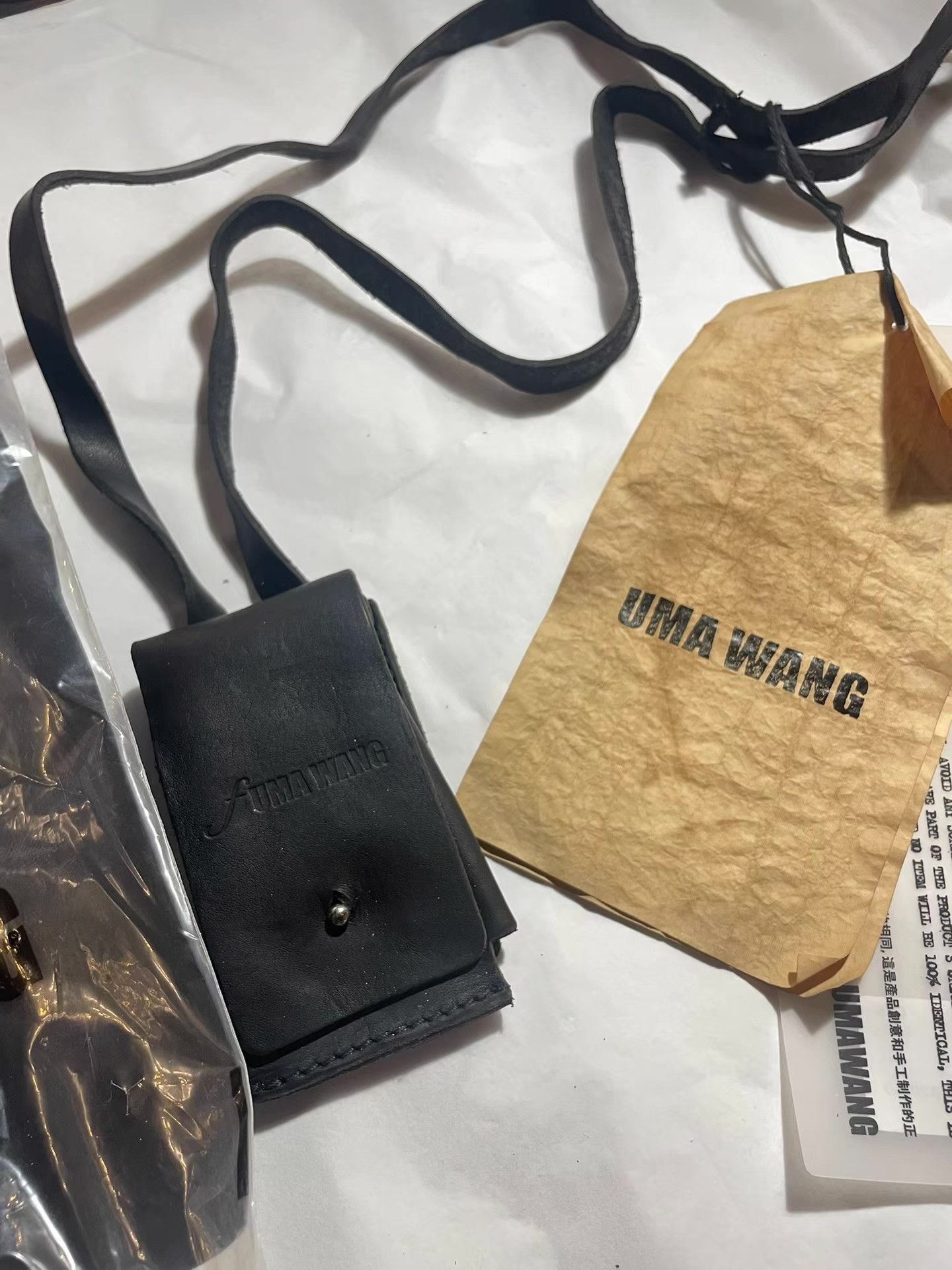 Uma Wang UMA WANG 17FW Unisex Black Cigarette Case Ｑ25 Size ONE SIZE - 1 Thumbnail