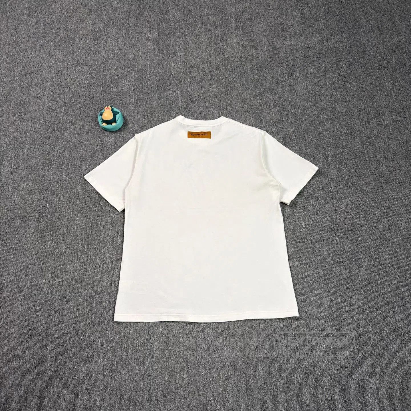 Louis Vuitton LV Embroidered Large Logo White T-Shirt. Size US XXL / EU 58 / 5 - 2 Thumbnail