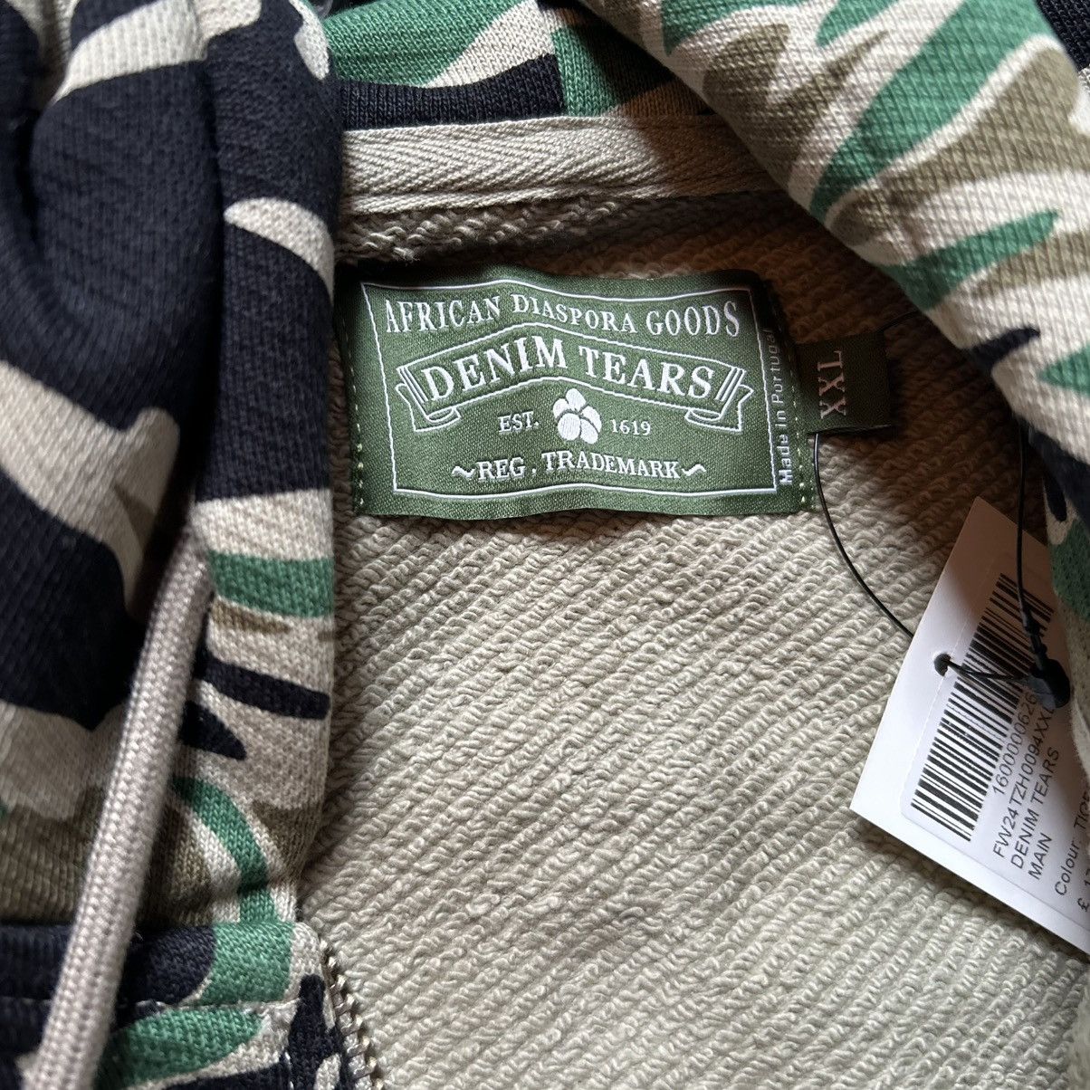 Denim Tears Sweatypants Green Camo