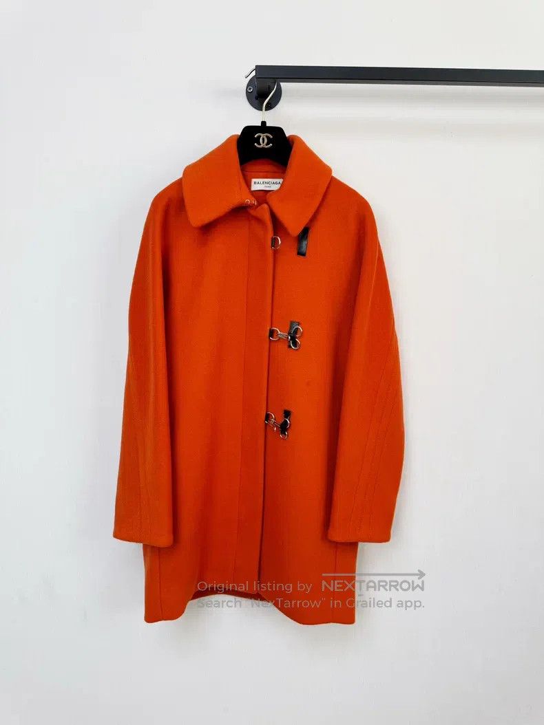 Balenciaga Balenciaga Wool Coat Size XXS / US 00 / IT 34 - 1 Thumbnail