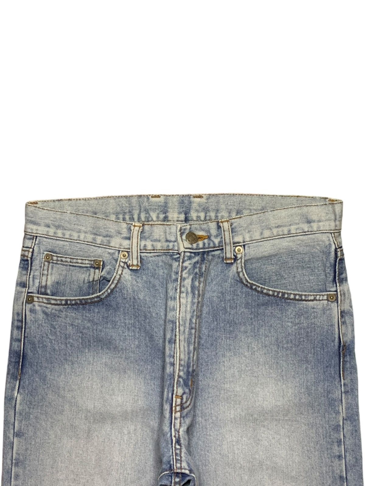 Guess SALES🔥Vintage Guess Usa Stone Wash Distressed Baggy Jeans Size US 32 / EU 48 - 4 Thumbnail
