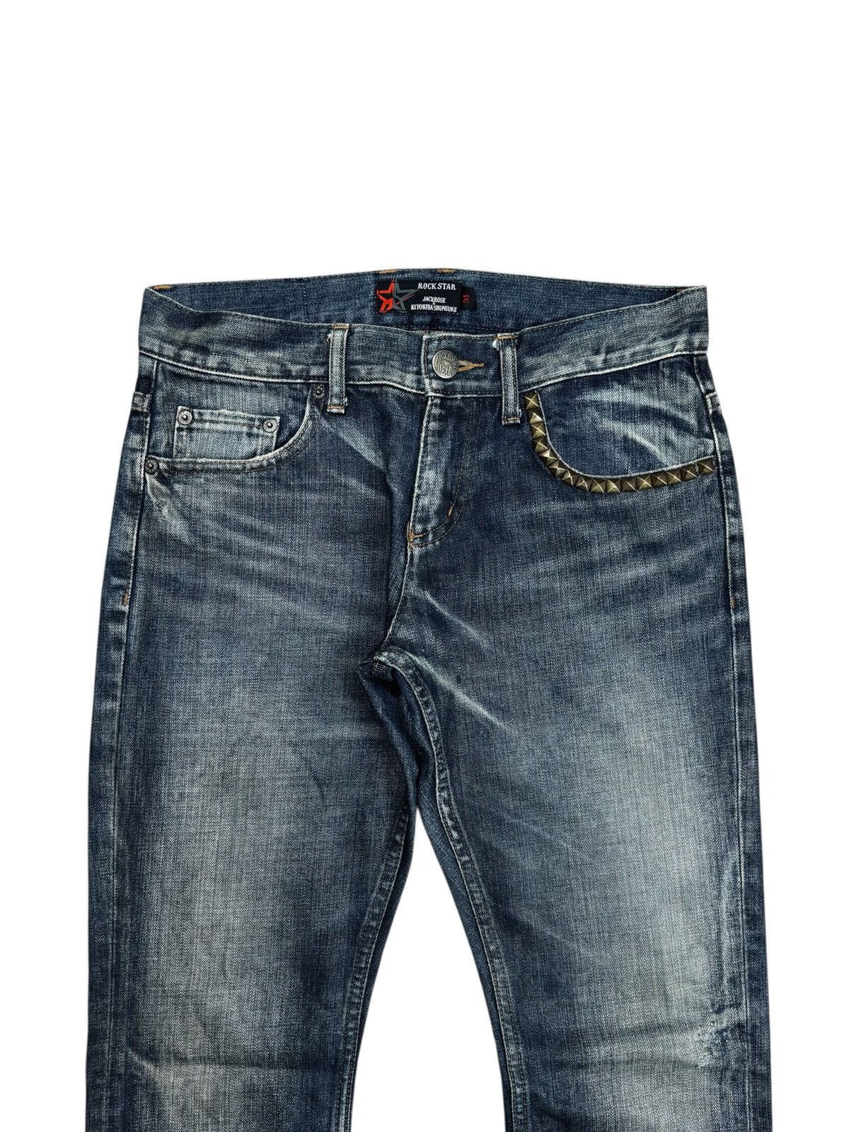 JACKROSE Archive Jackrose x Kiyokiba Shunsuke - Rockstar Denim Pants Size US 30 / EU 46 - 3 Thumbnail