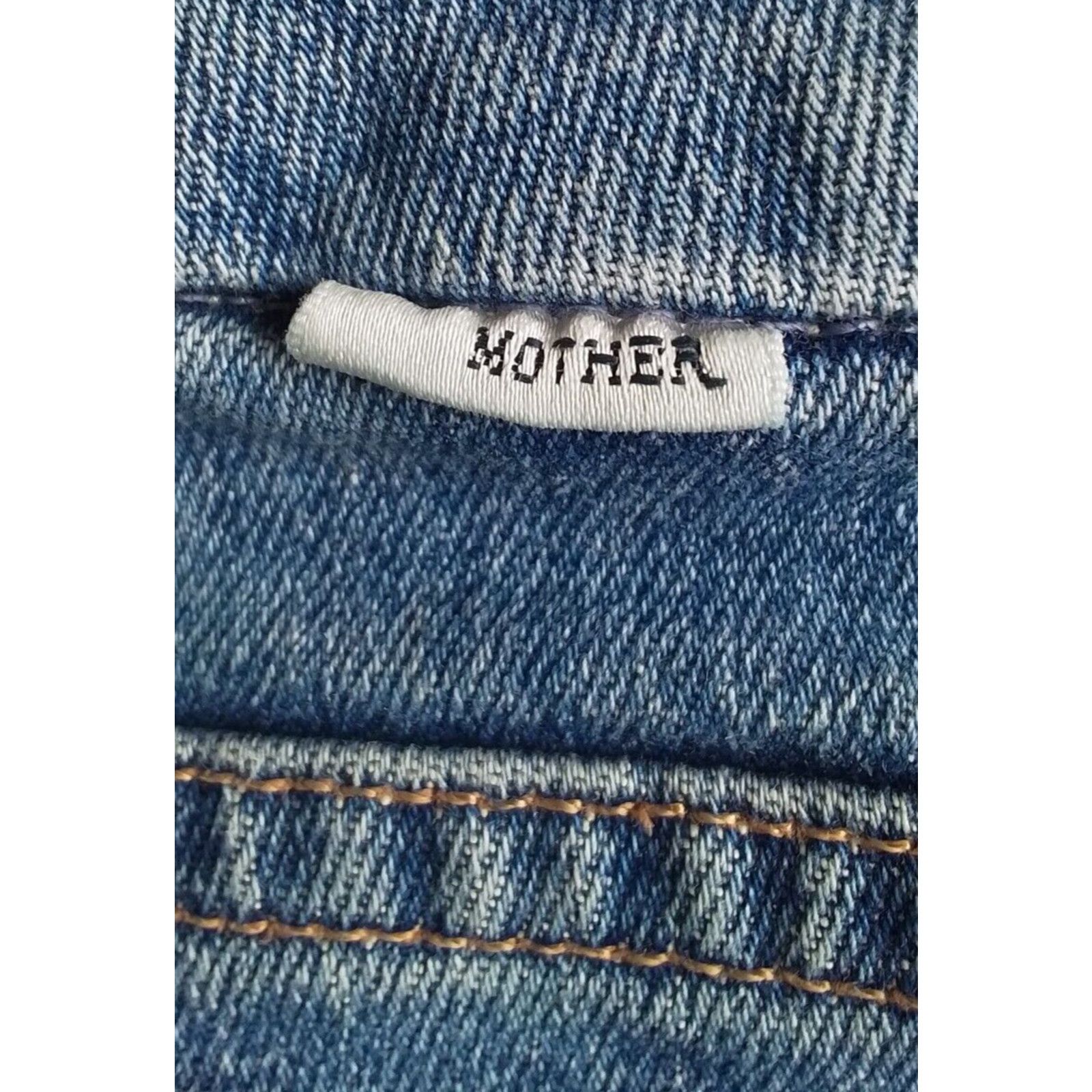 MOTHER Mother Jeans Women's 24 The Looker Ankle Fray Size 24" / US 00 / IT 34 - 5 Thumbnail