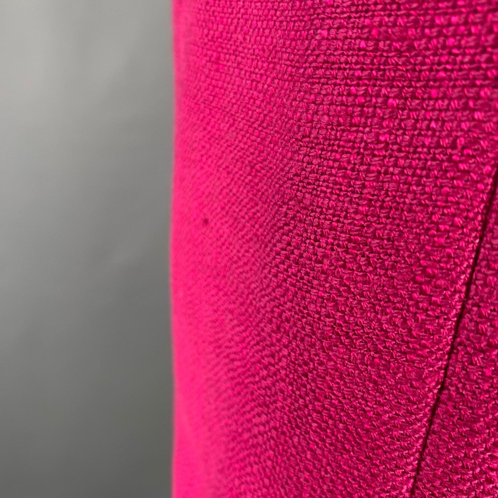 Giambattista Valli GIAMBATTISTA VALLI Raspberry Linen Woven Sleeveless Dress Size XXS / US 00 / IT 34 - 5 Thumbnail