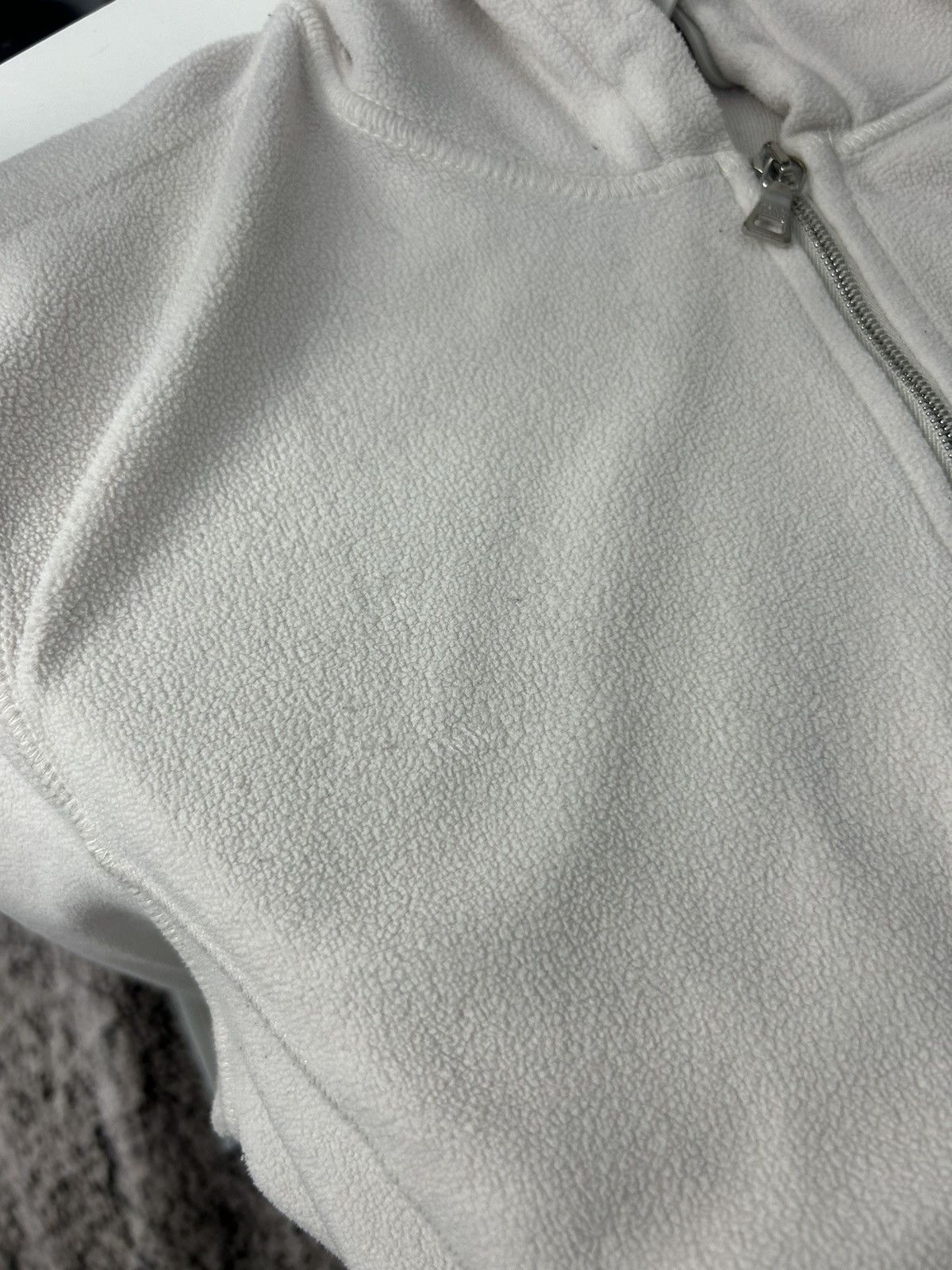Prada Prada Sport White Fleece Zip Hoodie Size M Size M / US 6-8 / IT 42-44 - 13 Thumbnail