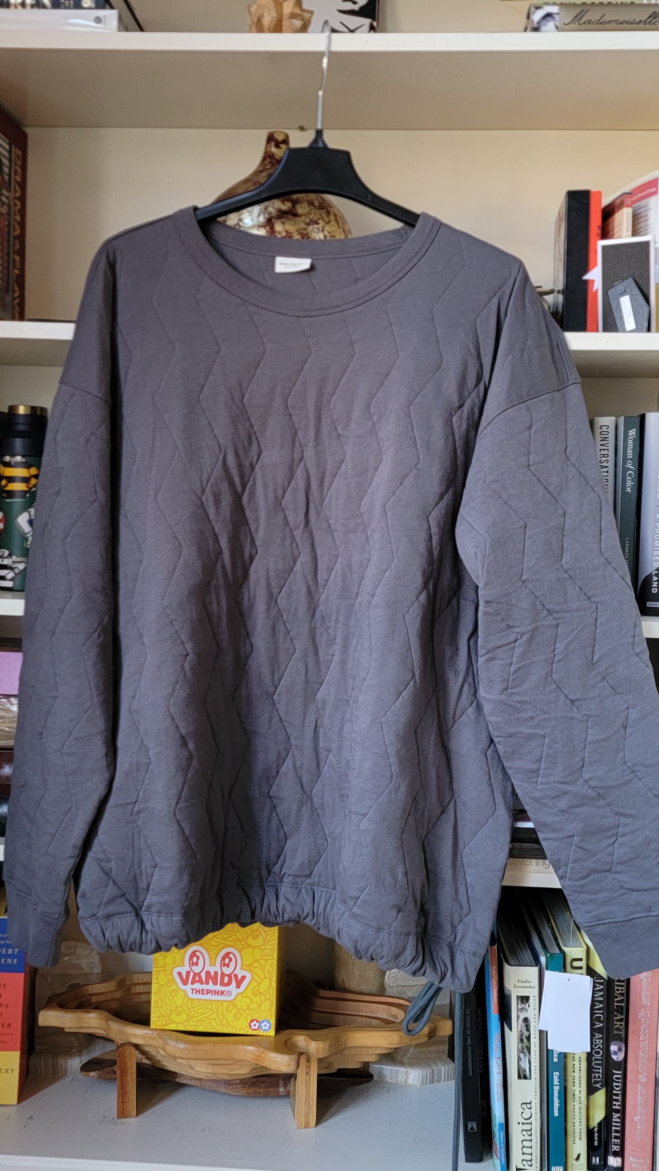 Dries Van Noten Dries van Noten Grey Pattern Sweatshirt Xl Size US XL / EU 56 / 4 - 1 Thumbnail