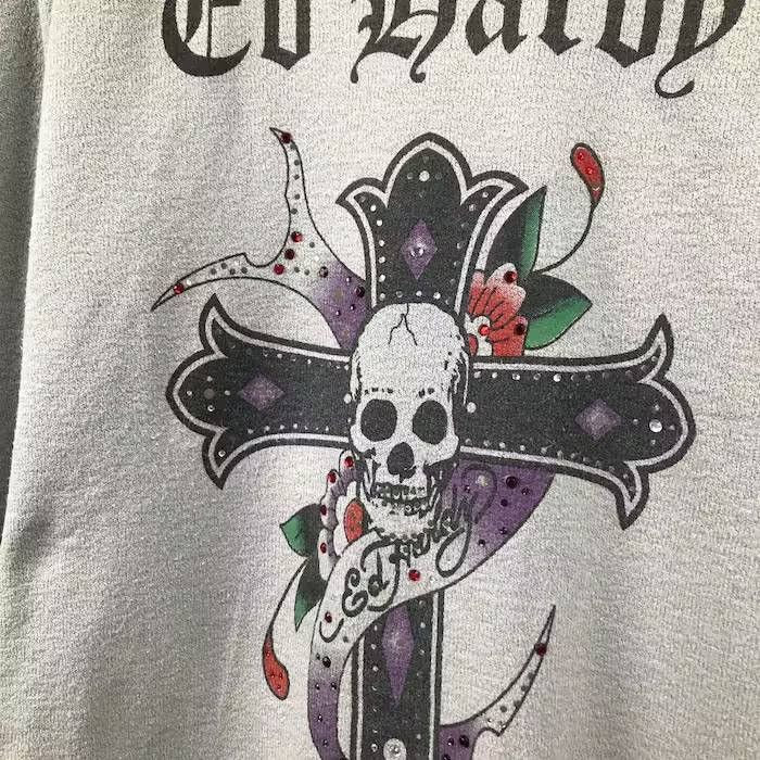 Ed Hardy Ed Hardy Skull Logo Sweater Men Size M Size US M / EU 48-50 / 2 - 3 Thumbnail