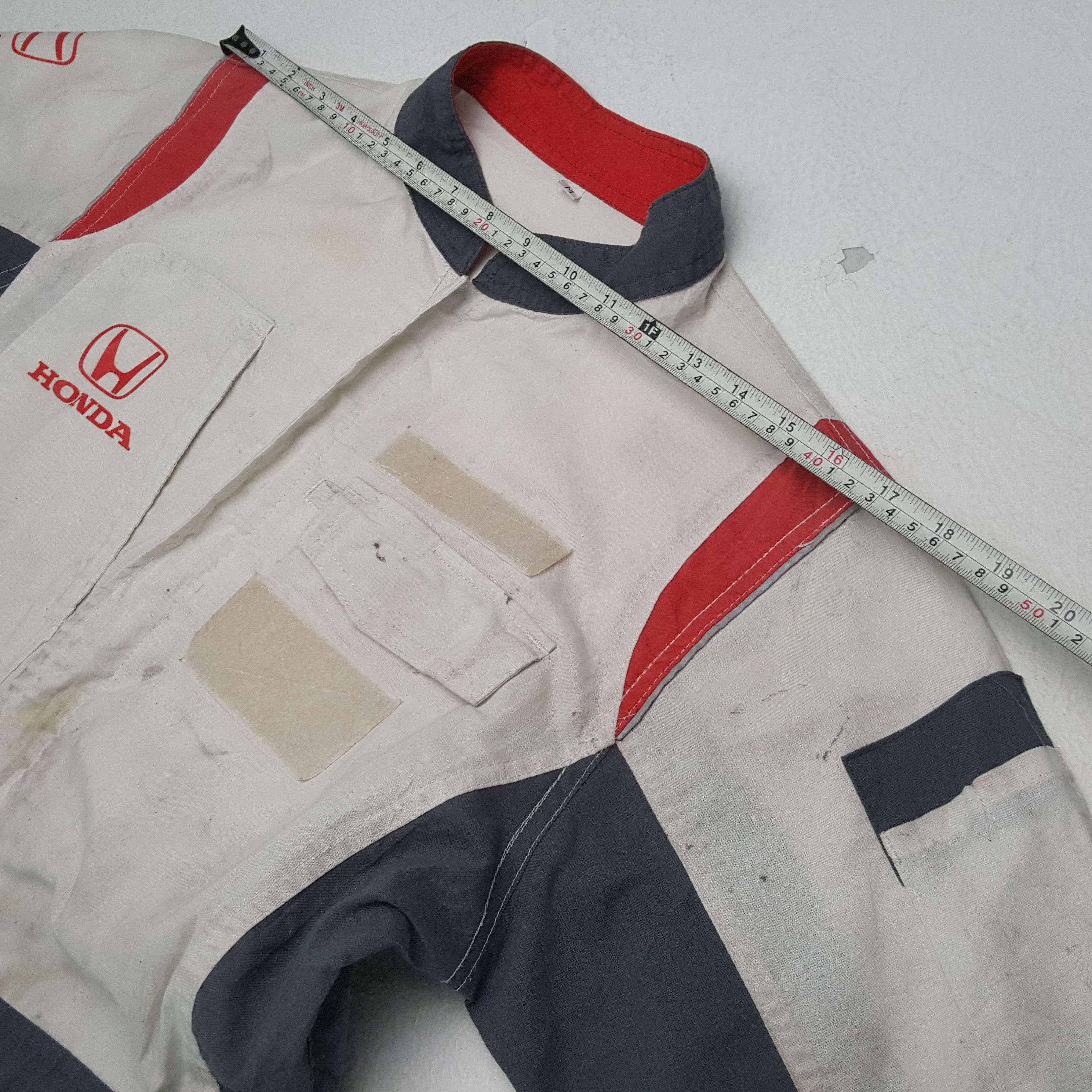Honda × Vintage HONDA Japanese Motorsports Workwear Coverall Jacket Size US M / EU 48-50 / 2 - 9 Thumbnail