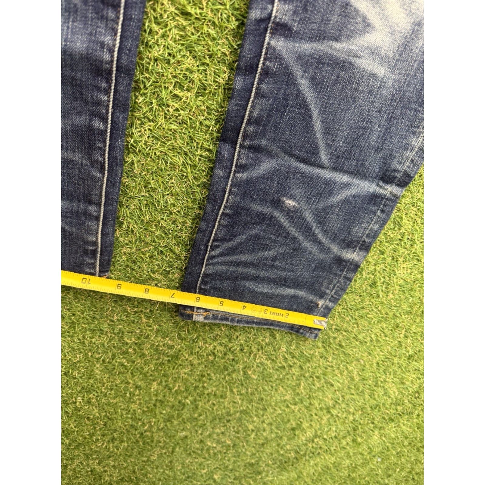 American Eagle Outfitters American Eagle Jeans Men Slim 26x28 Denim Blue 5-Pocket Stretch NWT Dark Wash Mens Size US 26 / EU 42 - 4 Thumbnail