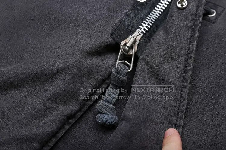 Neighborhood Neighborhood Military Fish Tail Washed Wax Dyed Windbreake Size US S / EU 44-46 / 1 - 3 Thumbnail
