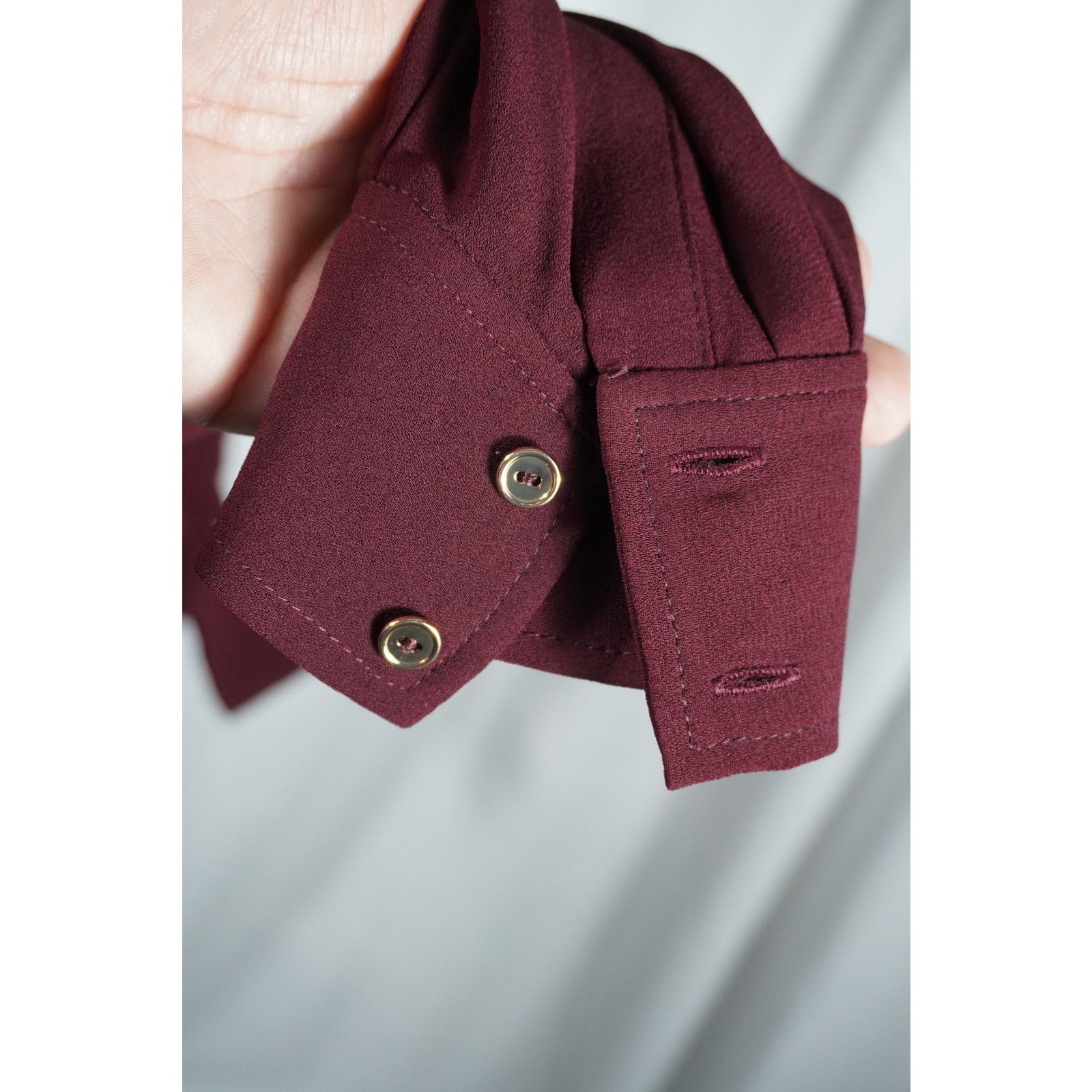 Ramy Brook Ramy Brook Cabernet Wrap Dress Women’s Med. Long Sleeve NWT Size M / US 6-8 / IT 42-44 - 5 Thumbnail