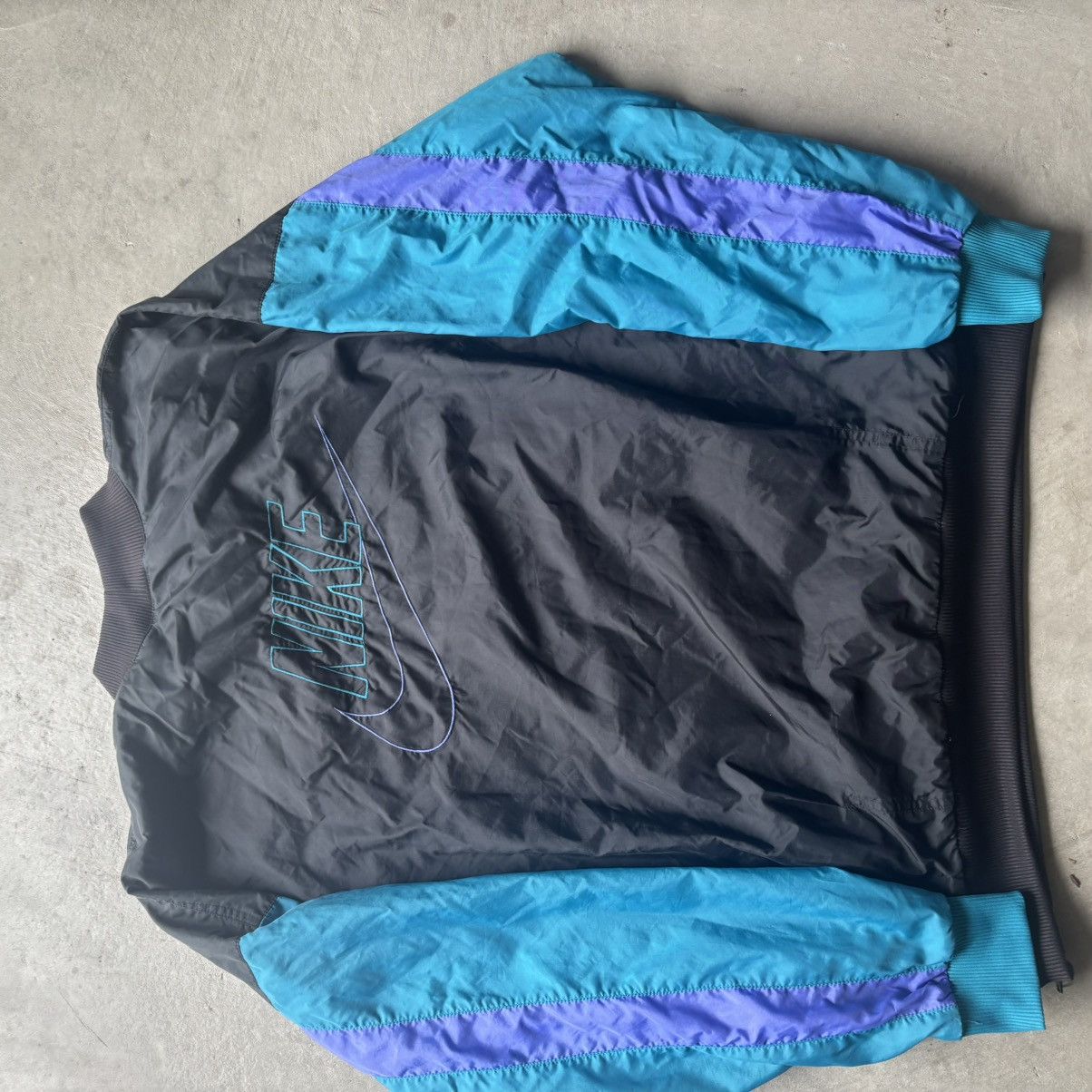 Nike RARE! Vintage 90sNike Pullover Mock XLARGE Size US XL / EU 56 / 4 - 2 Thumbnail