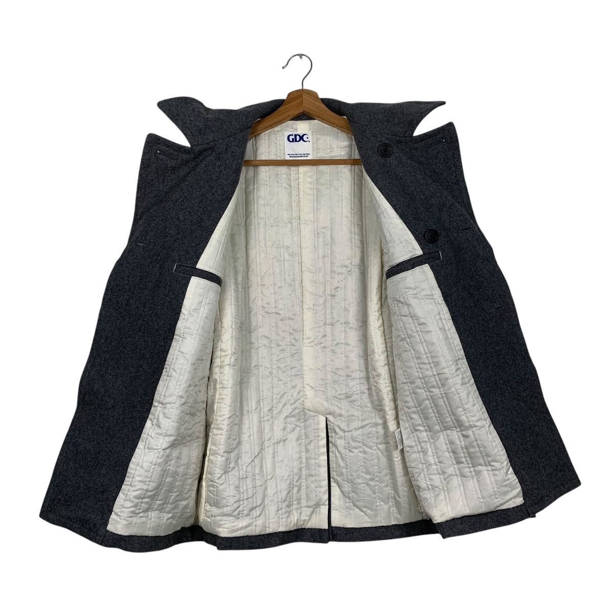Japanese Brand Japanese Brand GDC DOuble Breasted Wool Coat Size US L / EU 52-54 / 3 - 11 Thumbnail