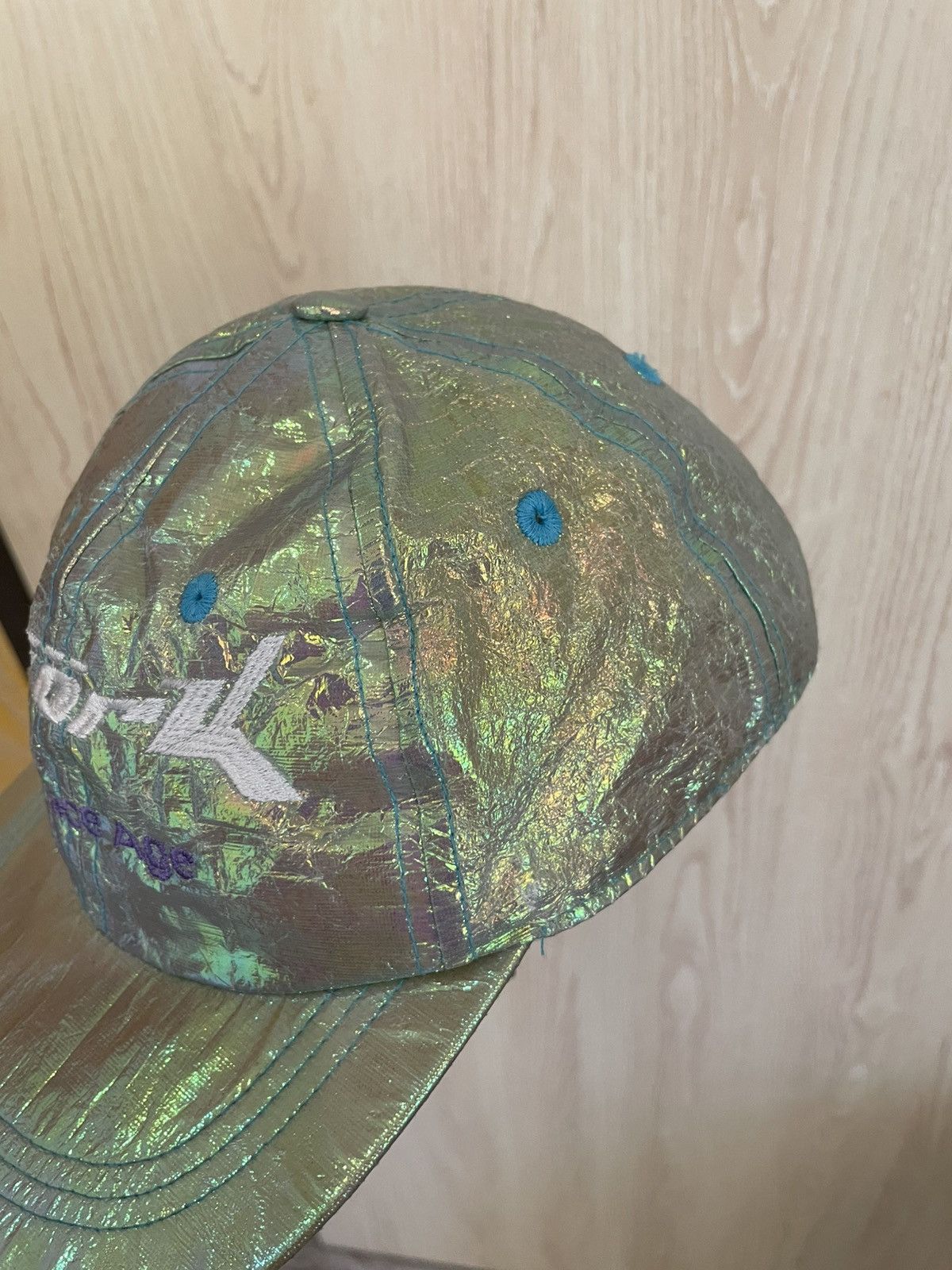 Hook-Ups VERY RARE Bjork Space Age Chameleon vintage cap hat Size ONE SIZE - 9 Thumbnail