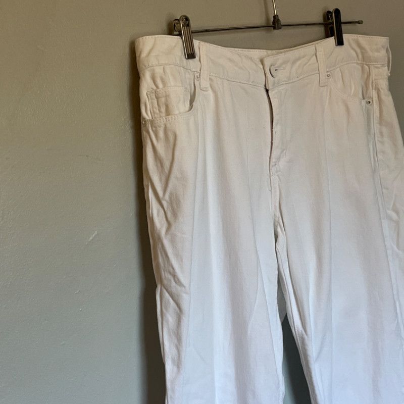 Other Falls Creek Women's White Jeans Size 36" / US 14 / IT 50 - 2 Thumbnail
