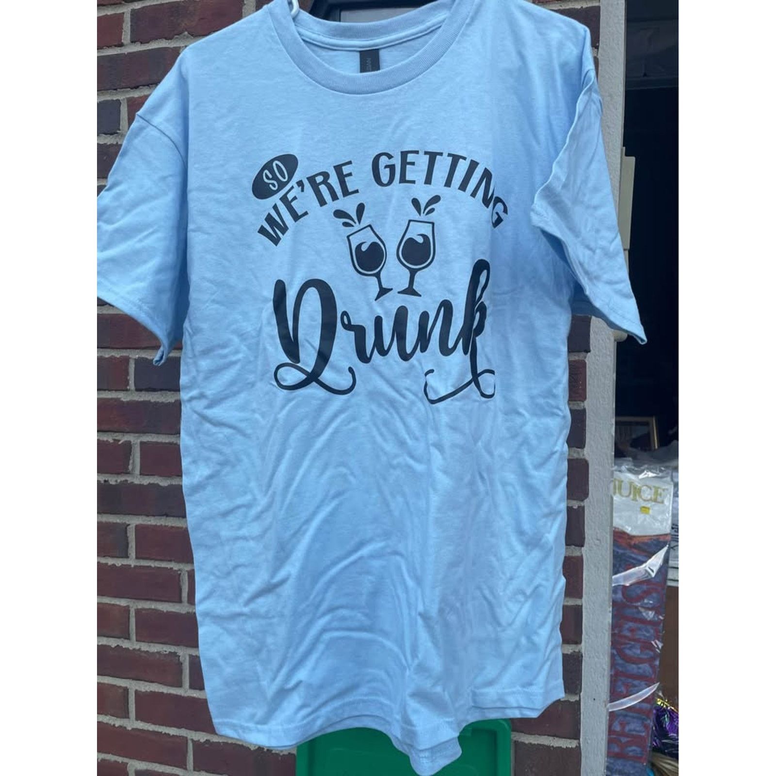 & Other Stories Brand New “So We’re Getting Drunk” Tee Size US L / EU 52-54 / 3 - 1 Thumbnail
