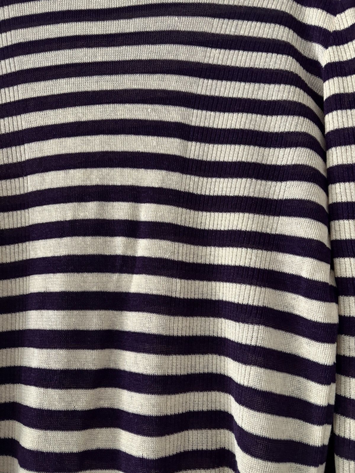 Saint Laurent Paris SS21 saint laurent striped knit sweater Size US M / EU 48-50 / 2 - 2 Thumbnail
