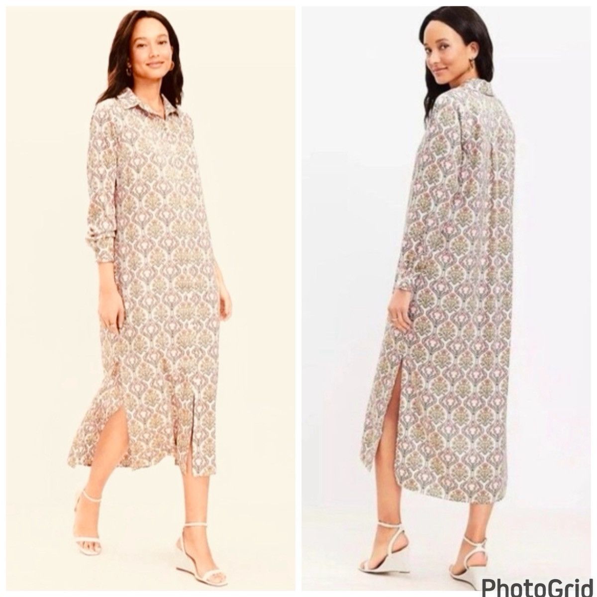 Loft LOFT Floral Maxi Dress Size S / US 4 / IT 40 - 12 Thumbnail