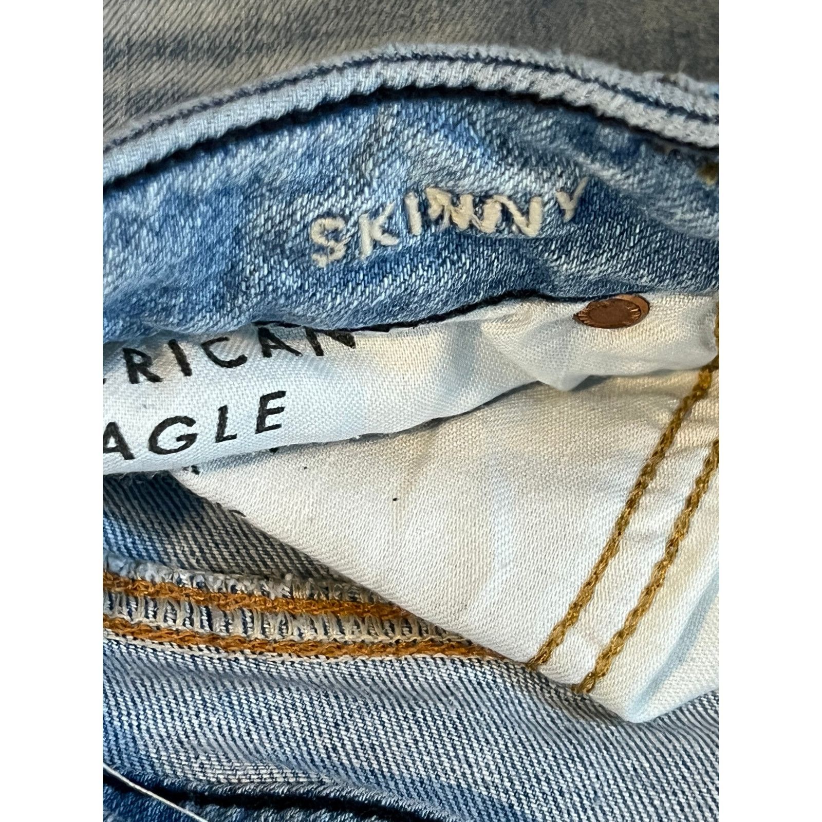 American Eagle Outfitters American Eagle Skinny Jeans Mens 28x30 Size US 28 / EU 44 - 4 Thumbnail