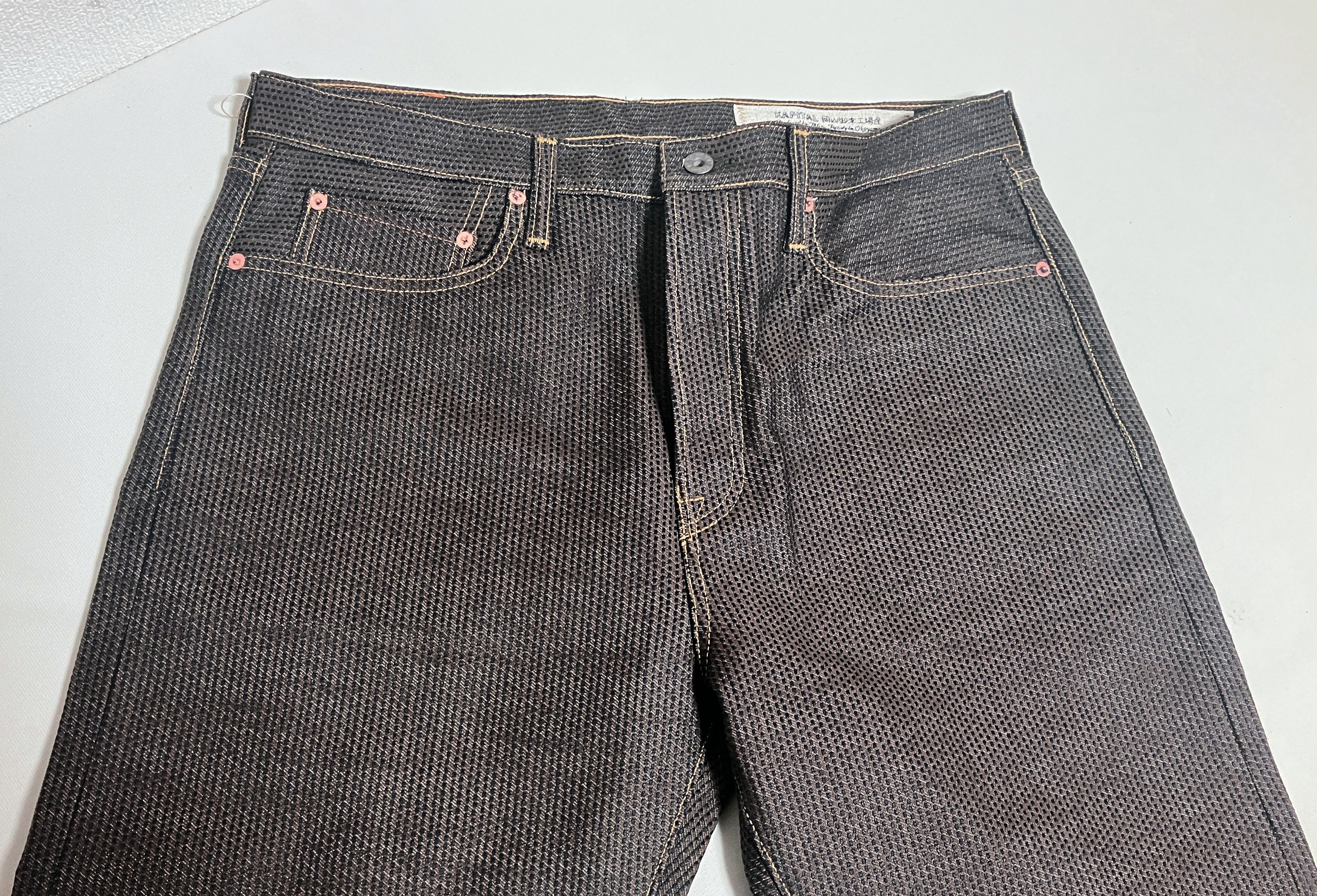 Kapital KAPITAL century denim monkey cisco jeans no.5+S brown new 40 Size US 40 / EU 56 - 3 Thumbnail