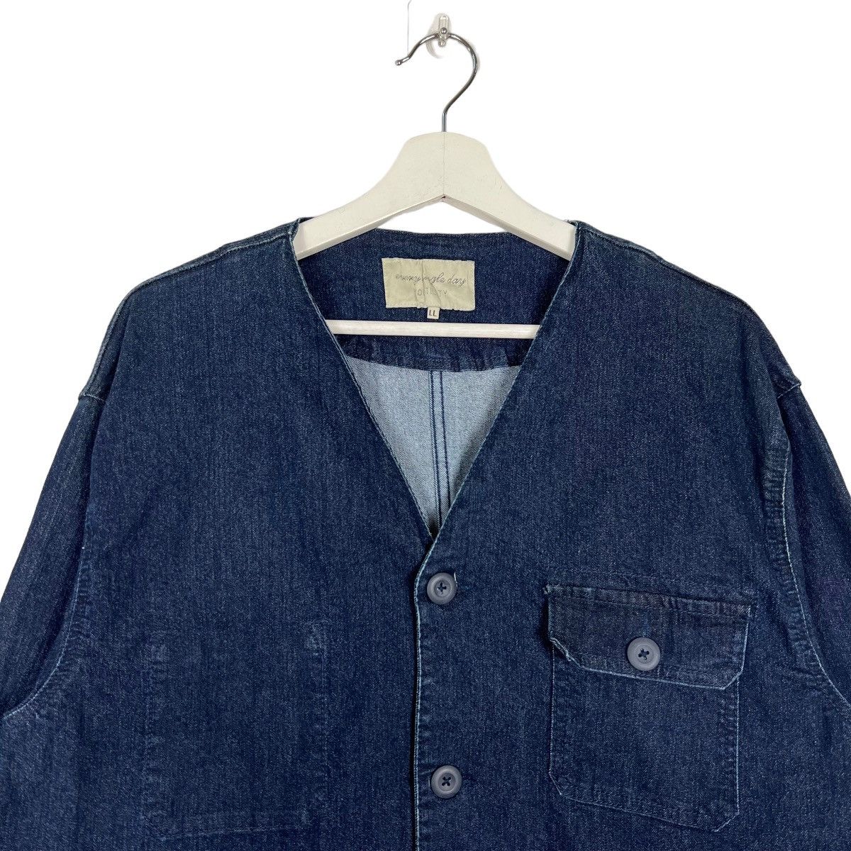 Japanese Brand 🔥 YOUTILITY DENIM WORK CHORE JACKET Size US L / EU 52-54 / 3 - 3 Thumbnail