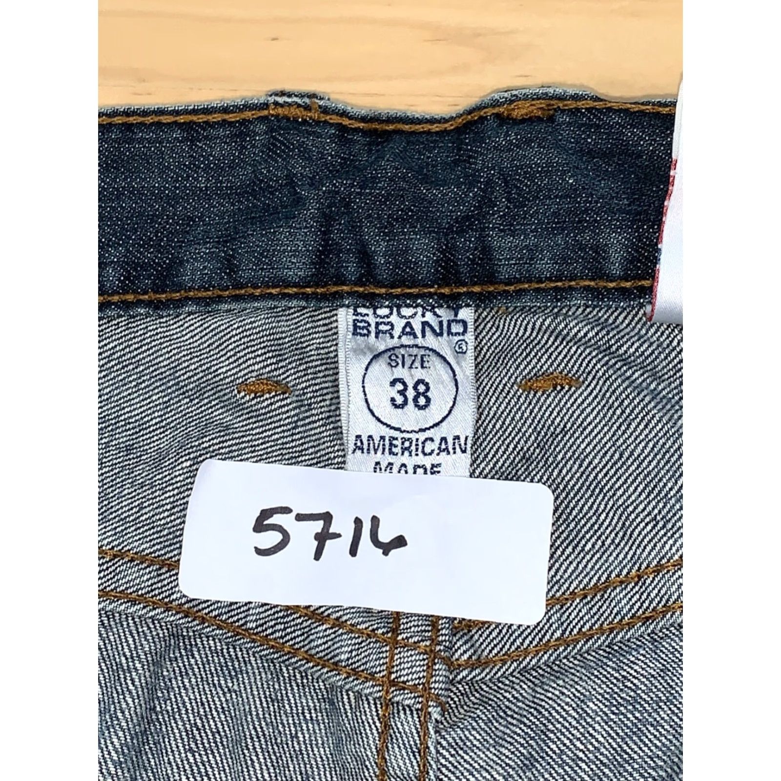 Lucky Brand Lucky Brand Jeans Men Blue 38x31 Dungarees Santa Fe 5716 Straight Regular Cold? Size US 38 / EU 54 - 5 Thumbnail