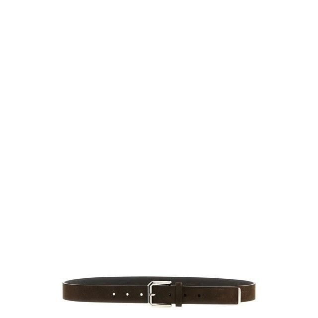 BRUNELLO CUCINELLI $880 Rust Brown Reversed Belt New (Men's