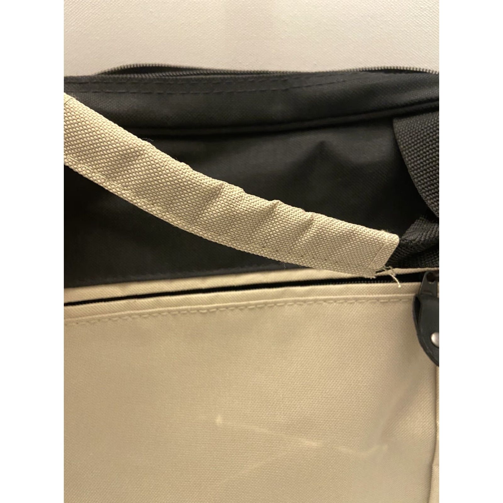 Vintage VINTAGE Satchel Tote Bag Unisex Adults Black Cotton Crossbody Size ONE SIZE - 2 Thumbnail