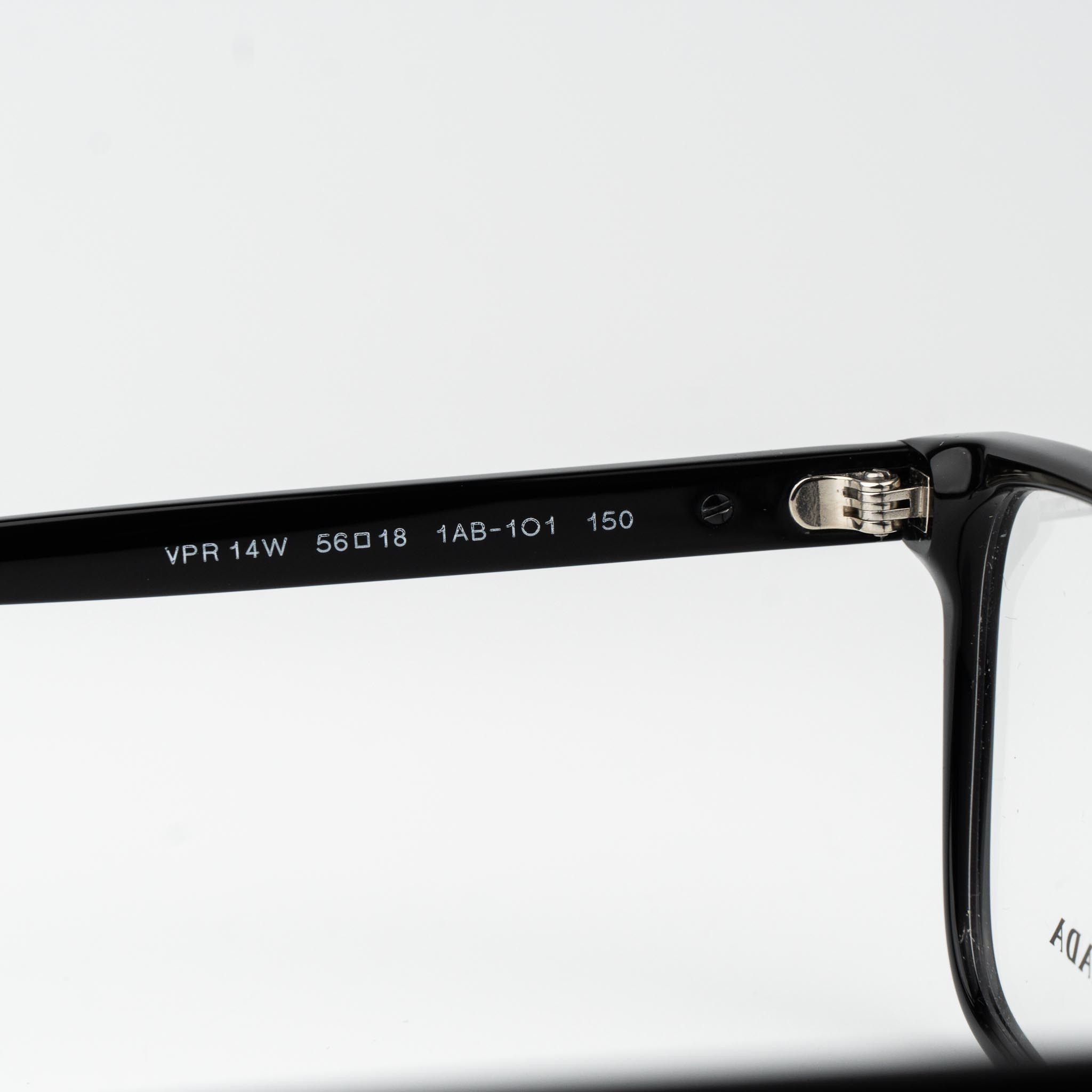 Prada Prada Men Eyeglasses Black Square PR14WV 1AB1O1 BRAND NEW Size ONE SIZE - 8 Thumbnail