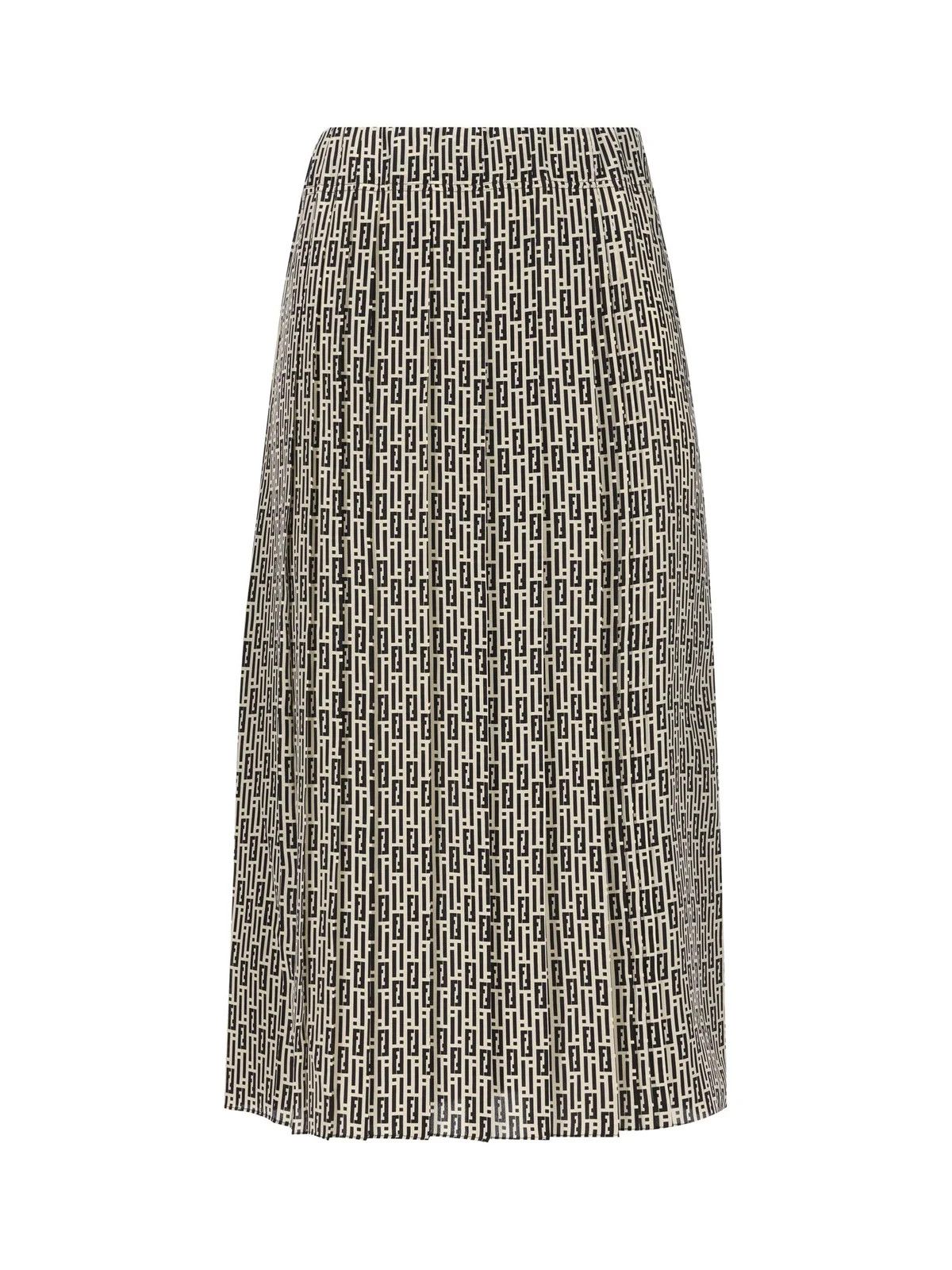 Fendi o1loc1c0824 Midi Skirt in Multicolor Size 28" / US 6 / IT 42 - 1 Thumbnail