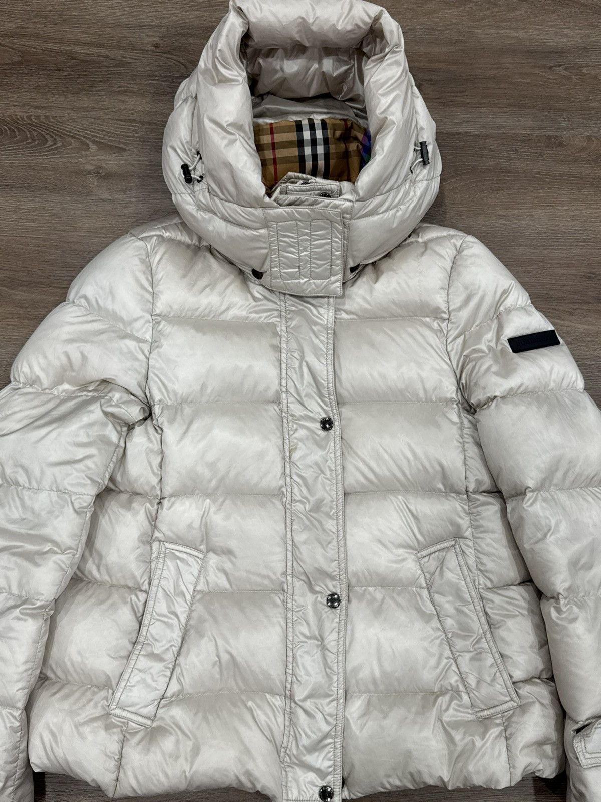 Burberry Burberry London Rainbow Check Lined Puffer Jacket FW18 Size XL / US 12-14 / IT 48-50 - 6 Thumbnail