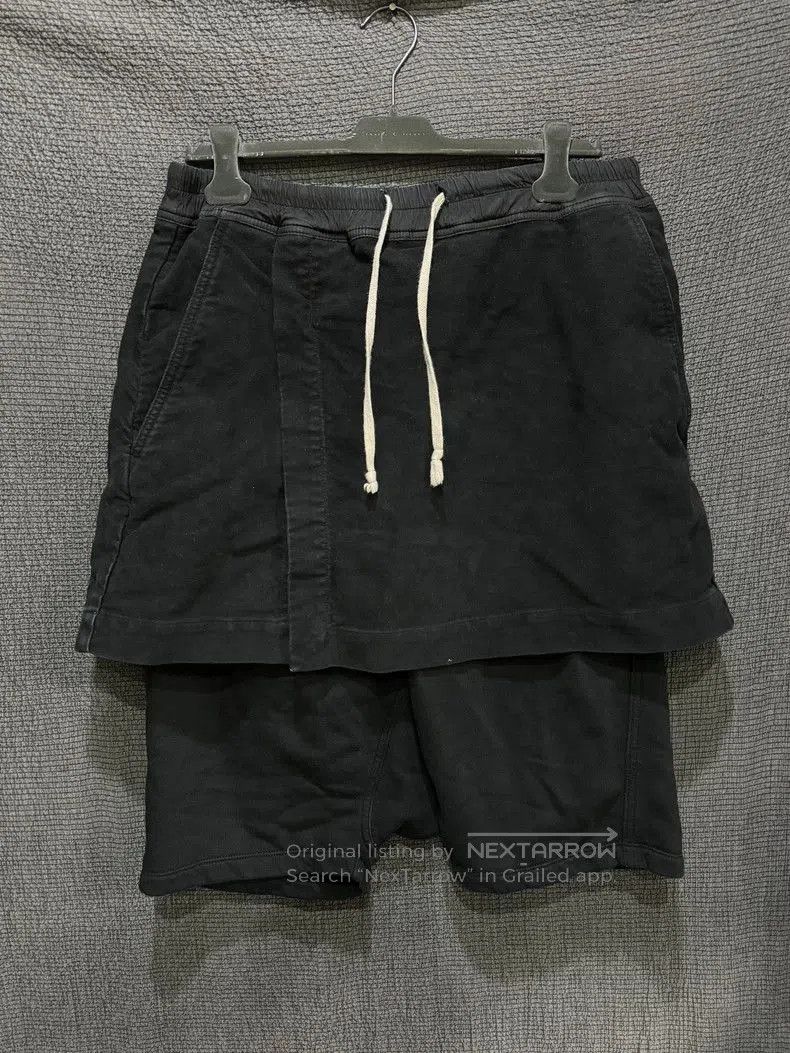 Rick Owens Rick Owens Layered Cotton Shorts Pants. Size US 30 / EU 46 - 1 Thumbnail