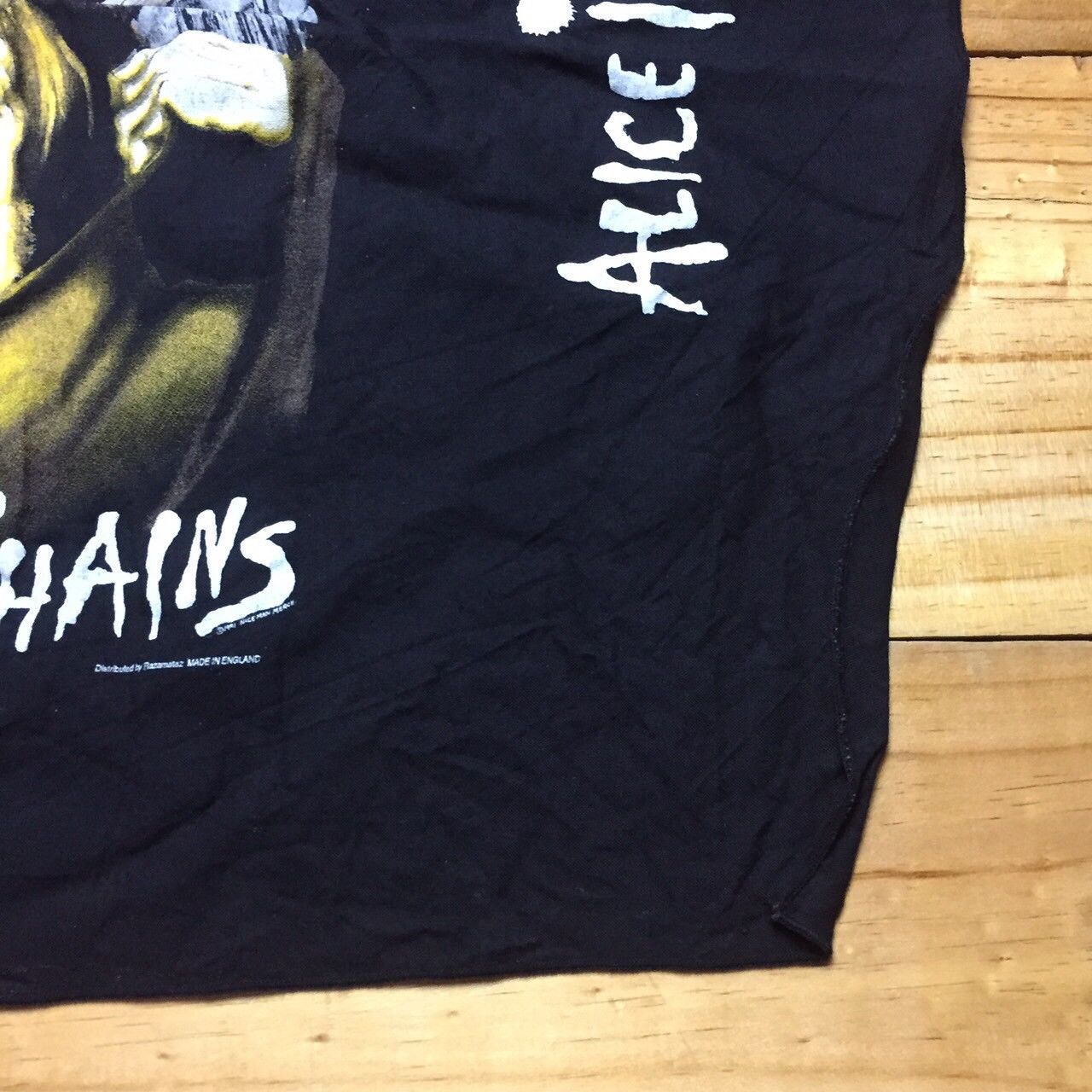 Band Tees × Vintage Alice In Chains bandanna Size ONE SIZE - 4 Thumbnail
