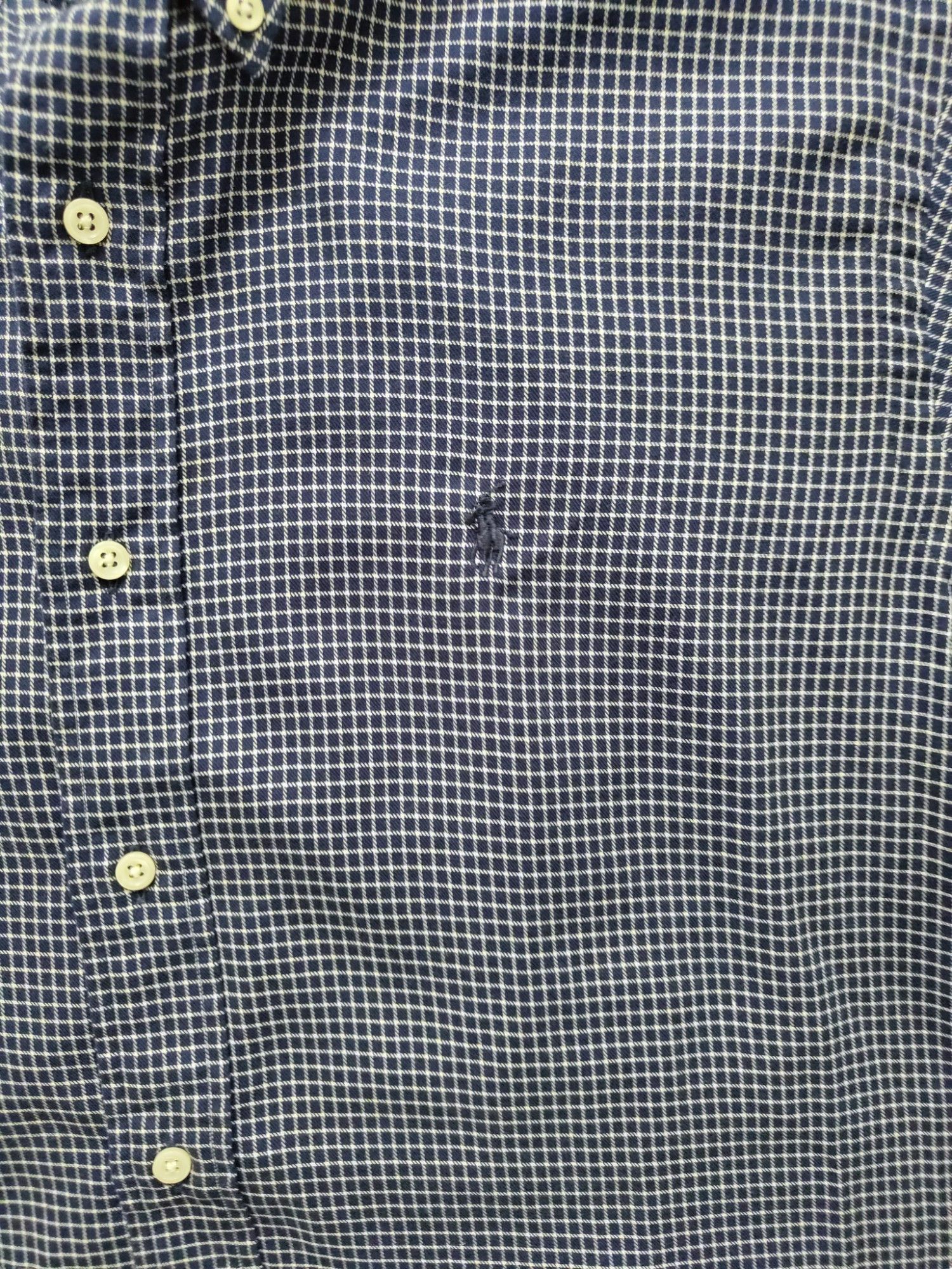 Ralph Lauren Ralph Lauren Blue Checkered Long Sleeves Shirt Size US M / EU 48-50 / 2 - 4 Thumbnail