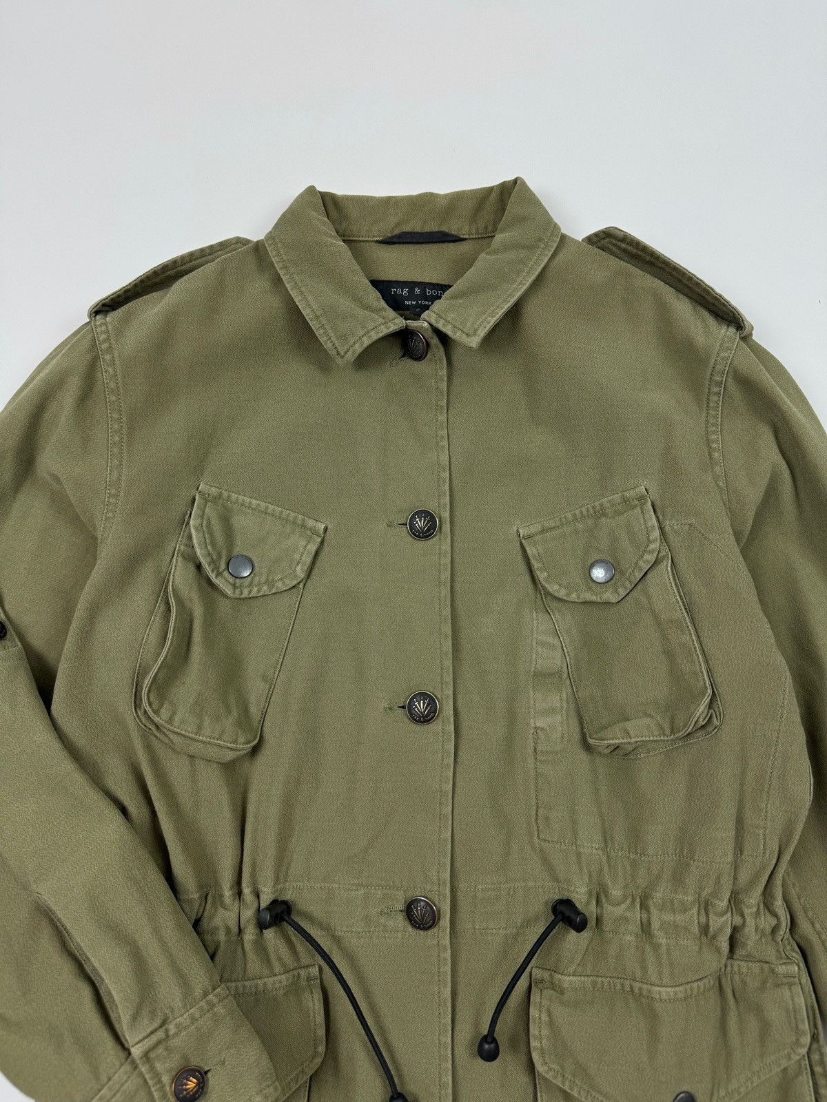 Rag & Bone Rag & Bone New York Jungle Cotton Jacket Size XS / US 0-2 / IT 36-38 - 6 Thumbnail