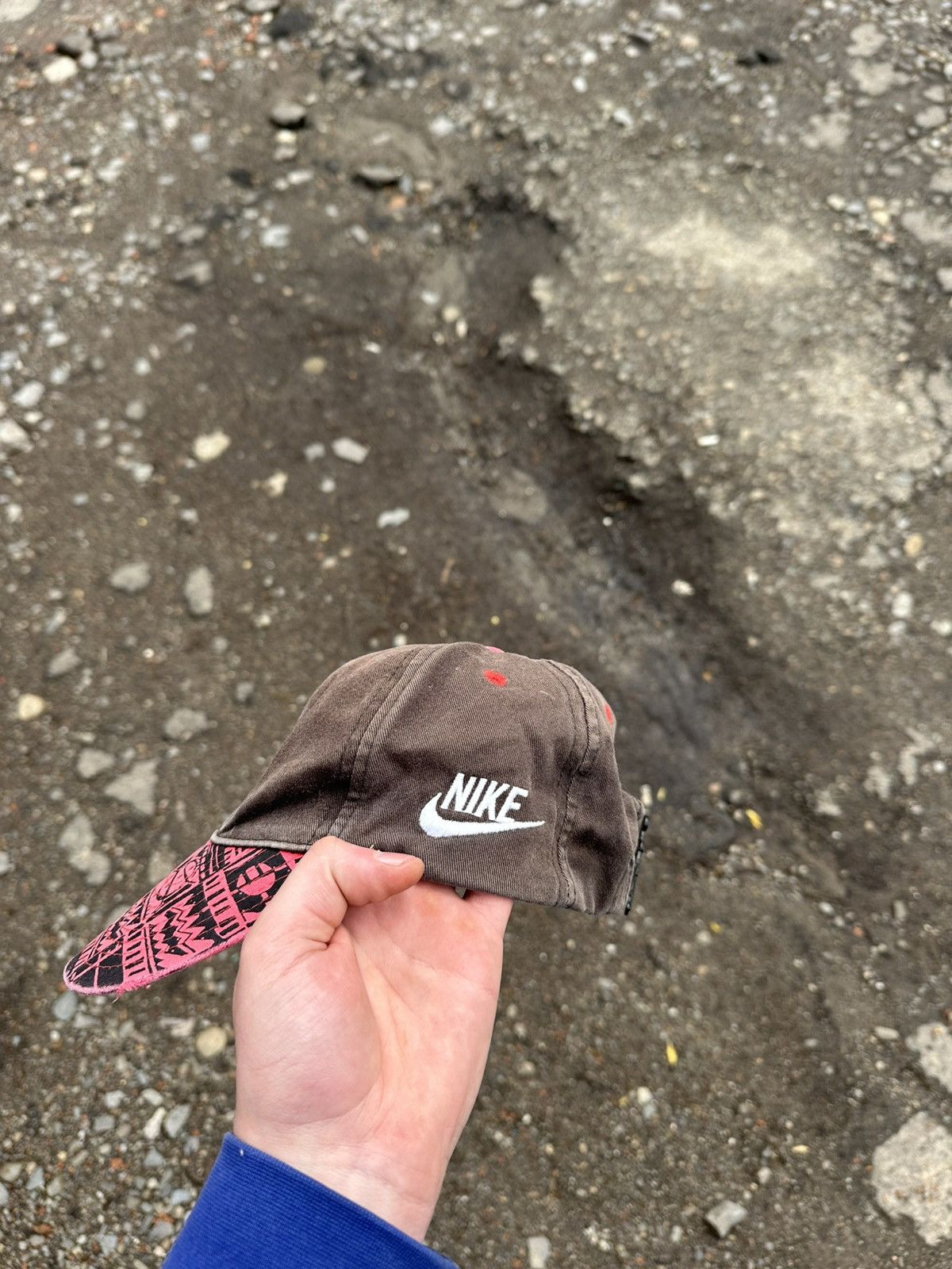 Nike Nike - Black & Red Air Jordan 23 Cap Snapback Hat 1990s Size ONE SIZE - 4 Thumbnail