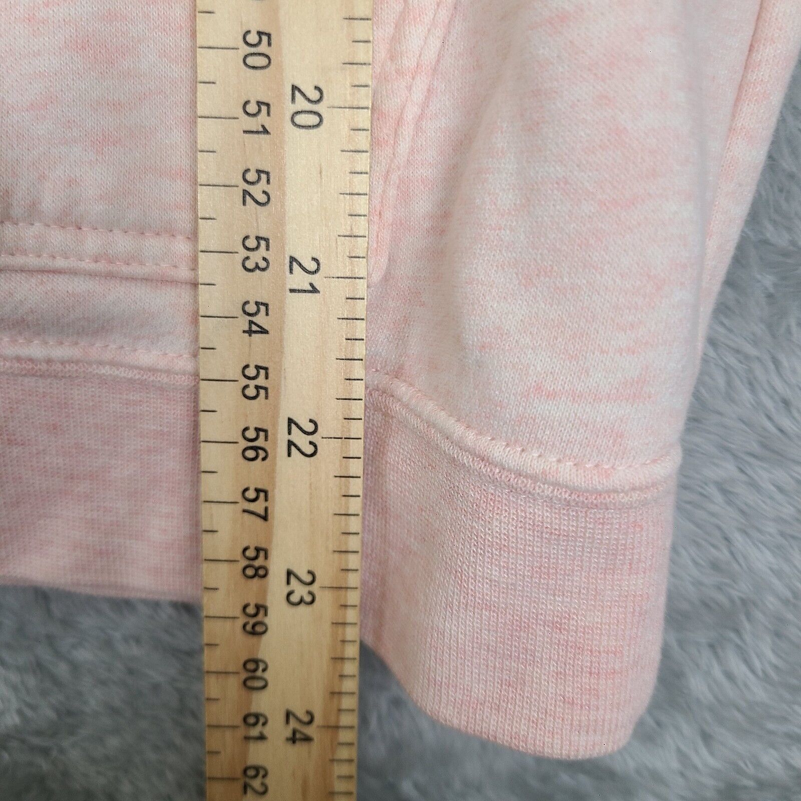 Nike Womens Nike Pull Over Hoodie Size XS Thick PEACH PINK G9 Size XS / US 0-2 / IT 36-38 - 6 Thumbnail