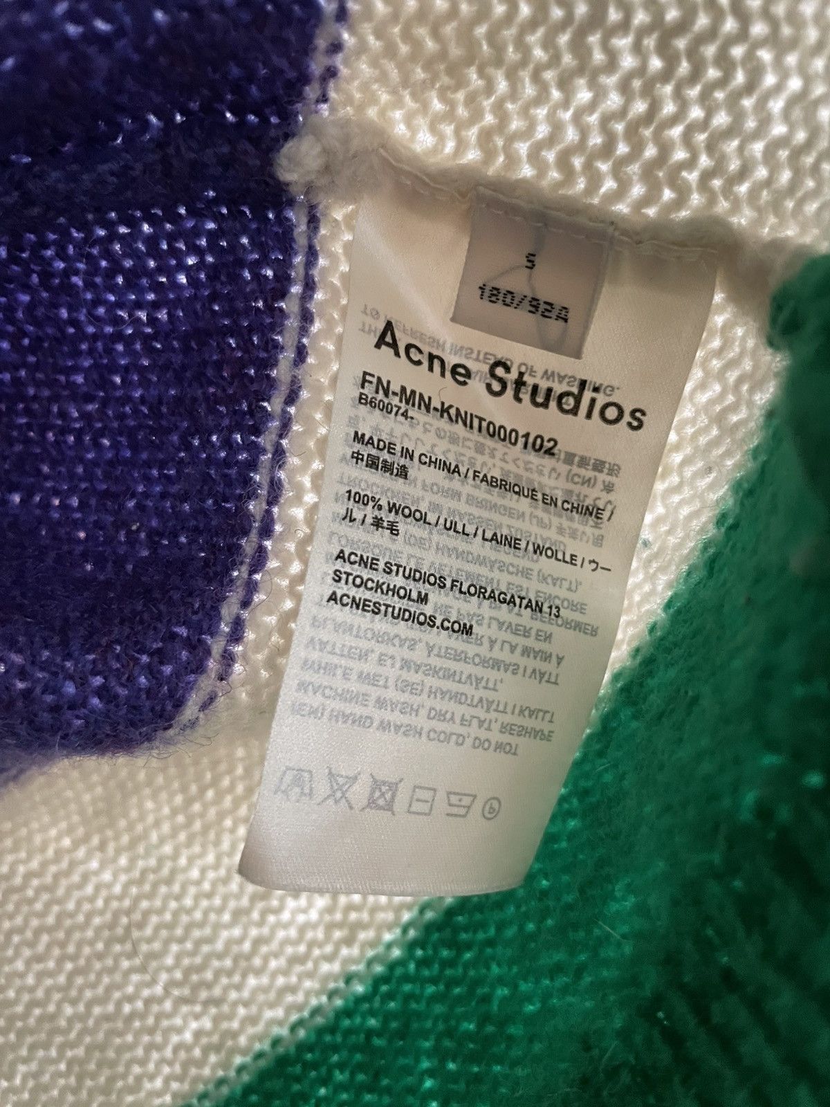 Acne Studios Acne Studios Kai Sweater Size US S / EU 44-46 / 1 - 3 Thumbnail