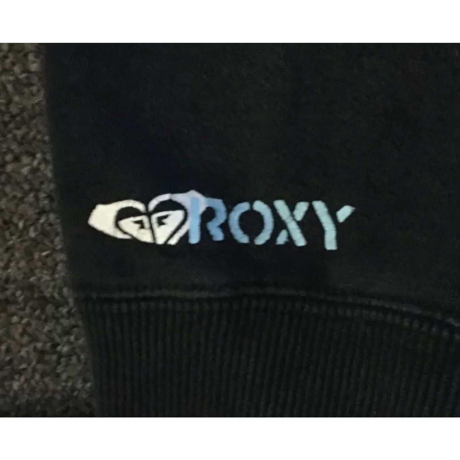 Quiksilver VINTAGE Roxy Faded Hoodie S Surf Skate Grunge Billabong OP Gotcha Rusty 90s Y2K TC Size S / US 4 / IT 40 - 4 Thumbnail