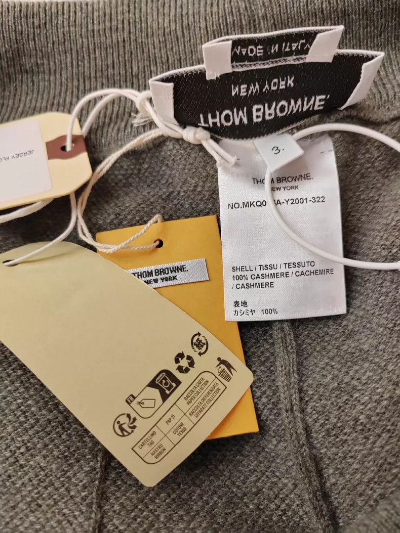 Thom Browne Thom Browne size3 Sheepskin casual pants Size US 27 - 5 Thumbnail