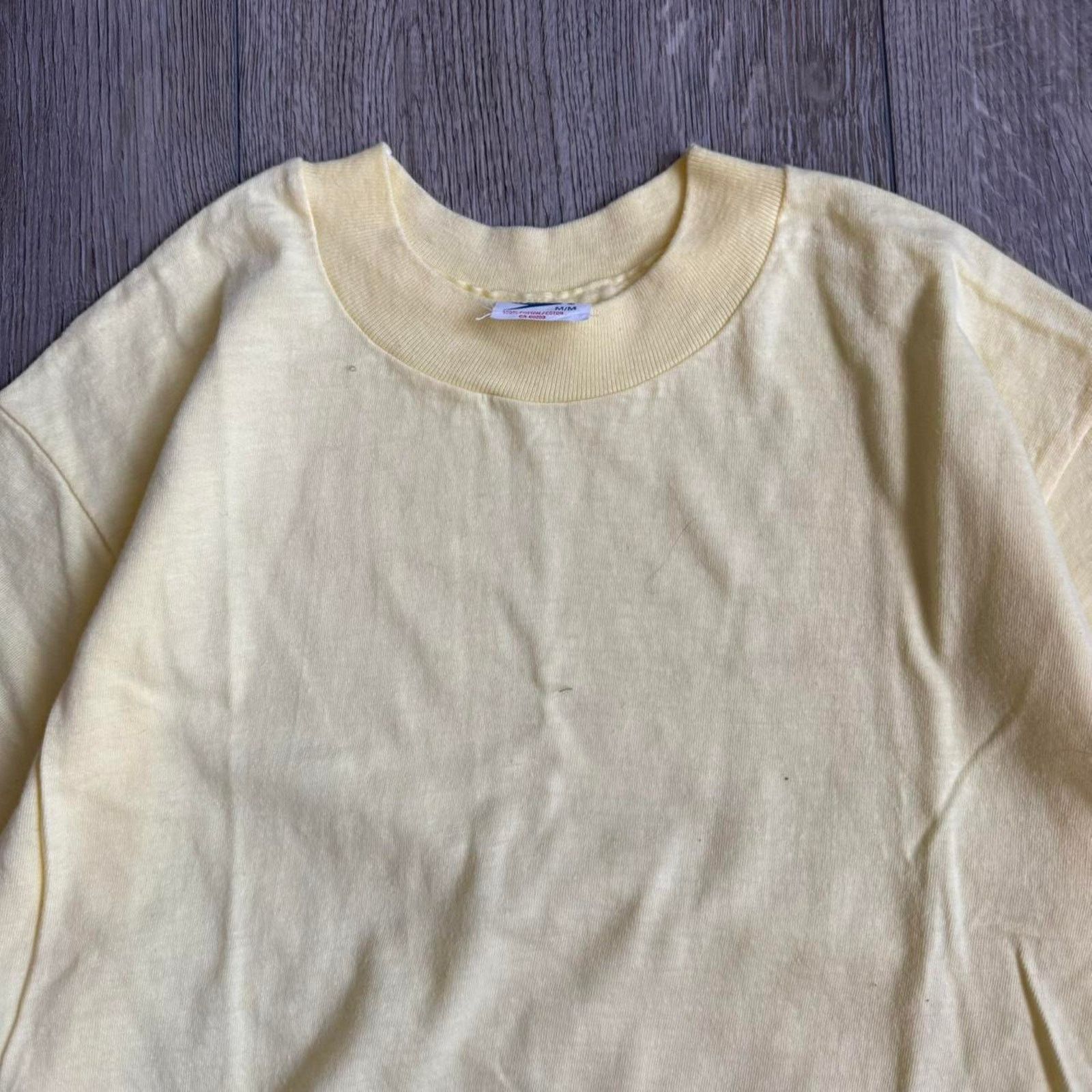 Speedo Vintage 80s speedo blank tee Size US M / EU 48-50 / 2 - 2 Thumbnail
